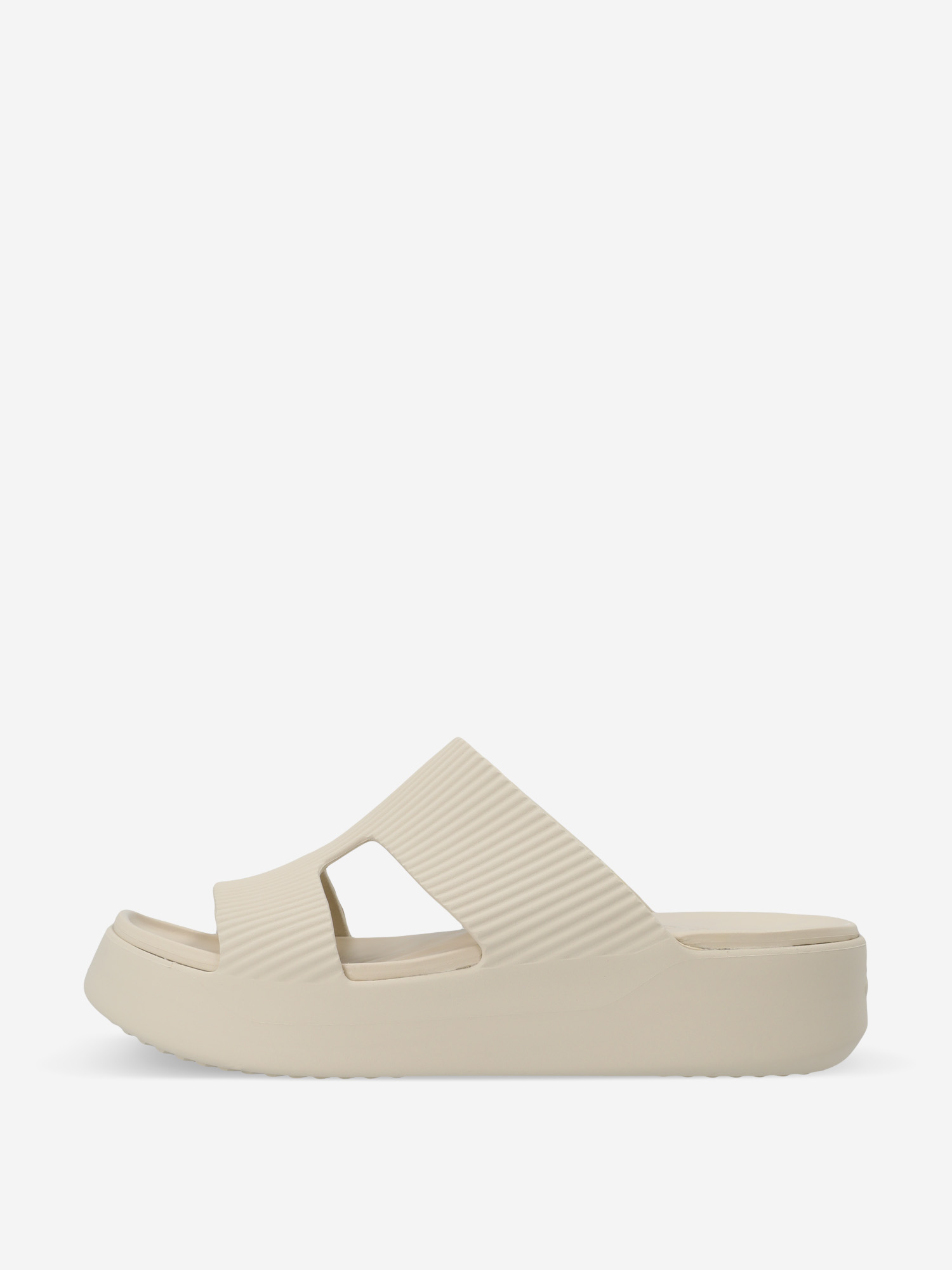 

Сандалии женские Crocs Getaway Groove Platform HStrap, Бежевый