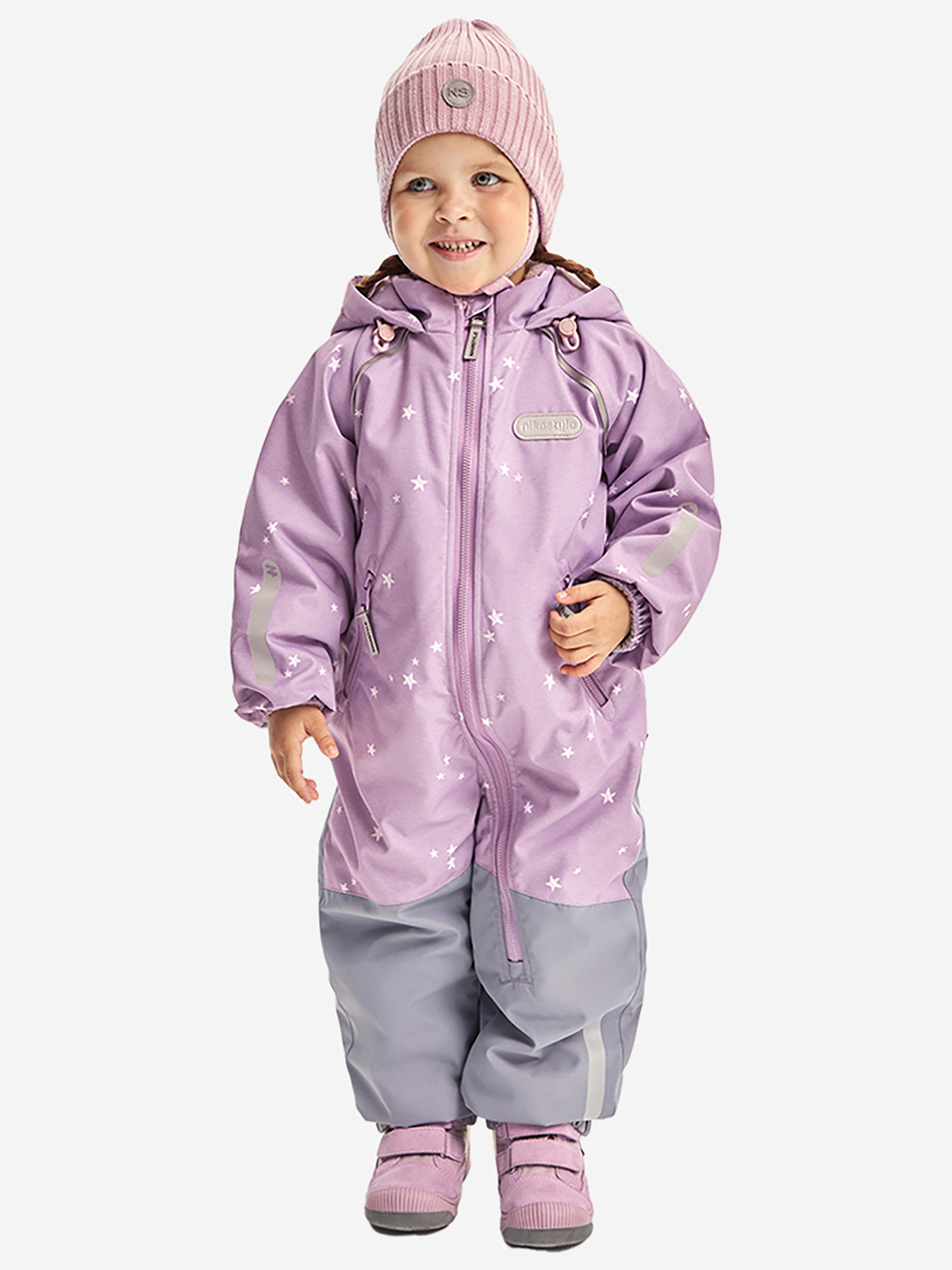 Изображение товара Комбинезон NIKASTYLE, Пудра/светло-серый