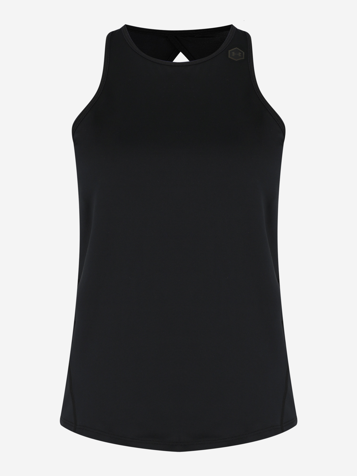 фото Майка женская under armour rush, черный