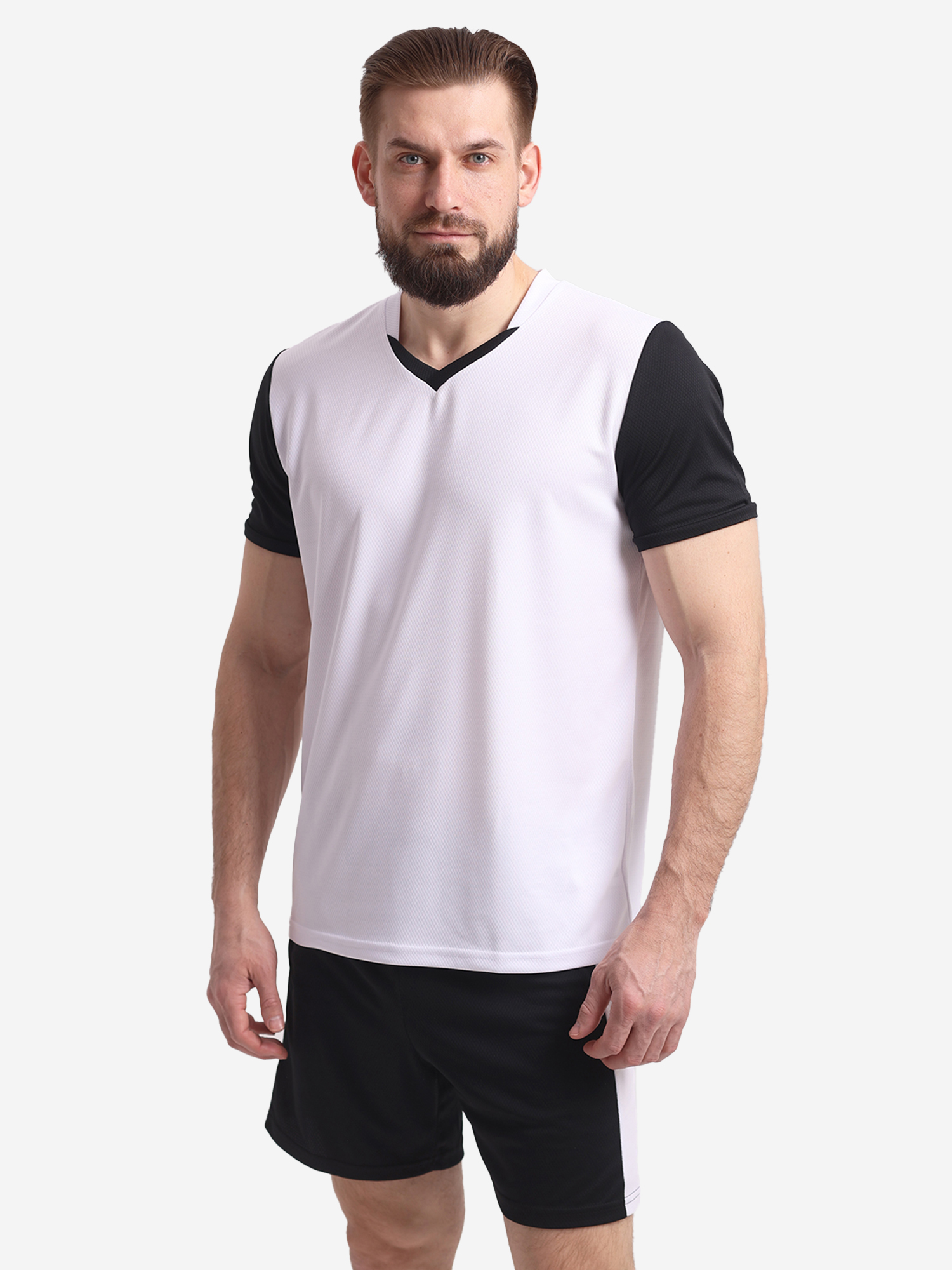 Изображение товара Волейбольная форма CROSSSPORT Вфм-006 бело-черная для взрослых