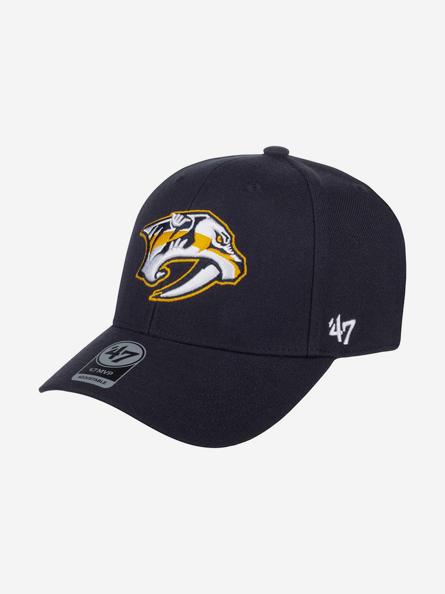 Бейсболка 47 BRAND H-MVP30WBV Nashville Predators NHL (синий), Синий бейсболка 47 brand h mvp30wbv nashville predators nhl синий синий