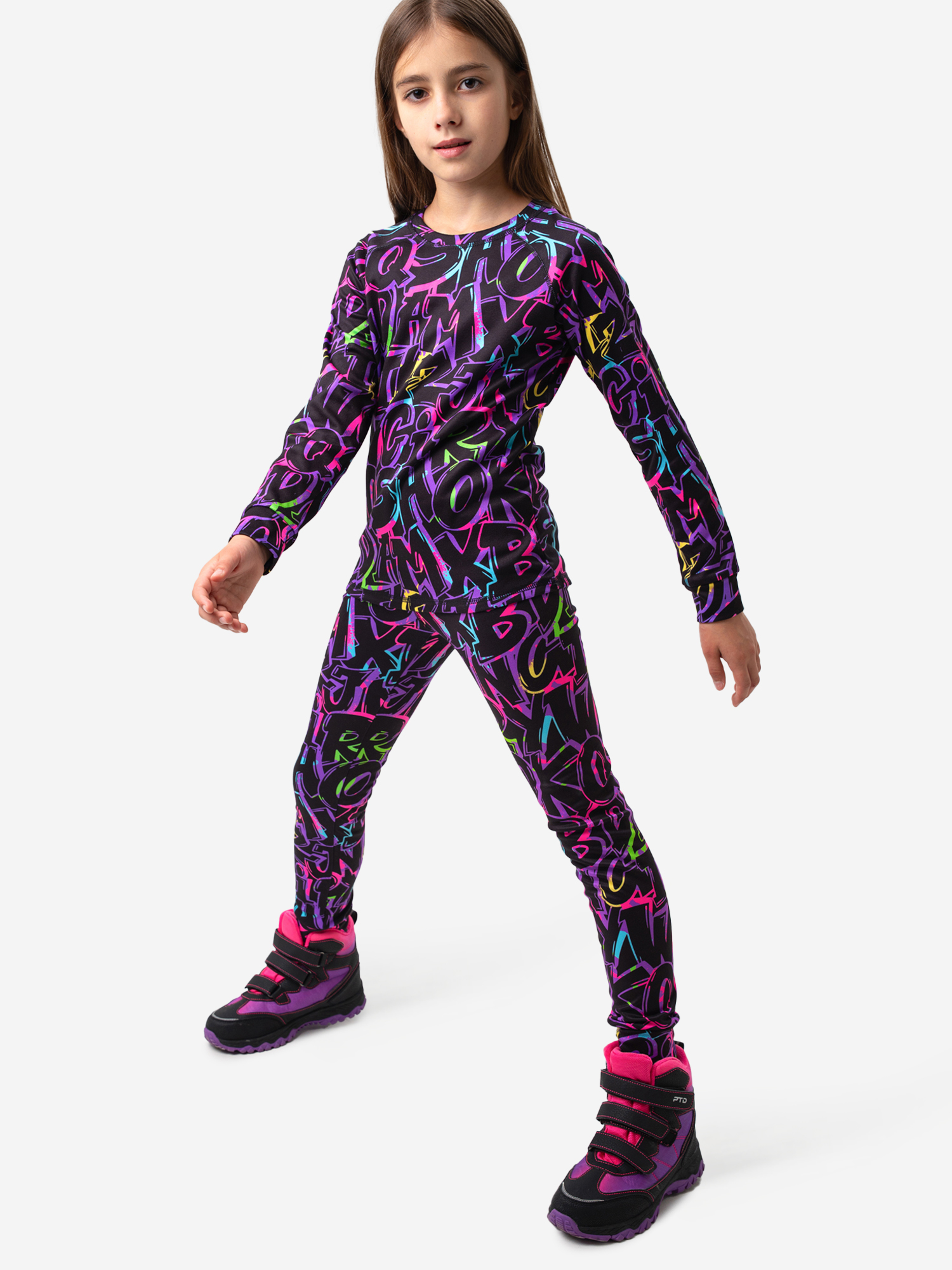 Изображение товара Термокомплект для девочек PlayToday зимний и демисезонный с тепловым режимом до -20°C