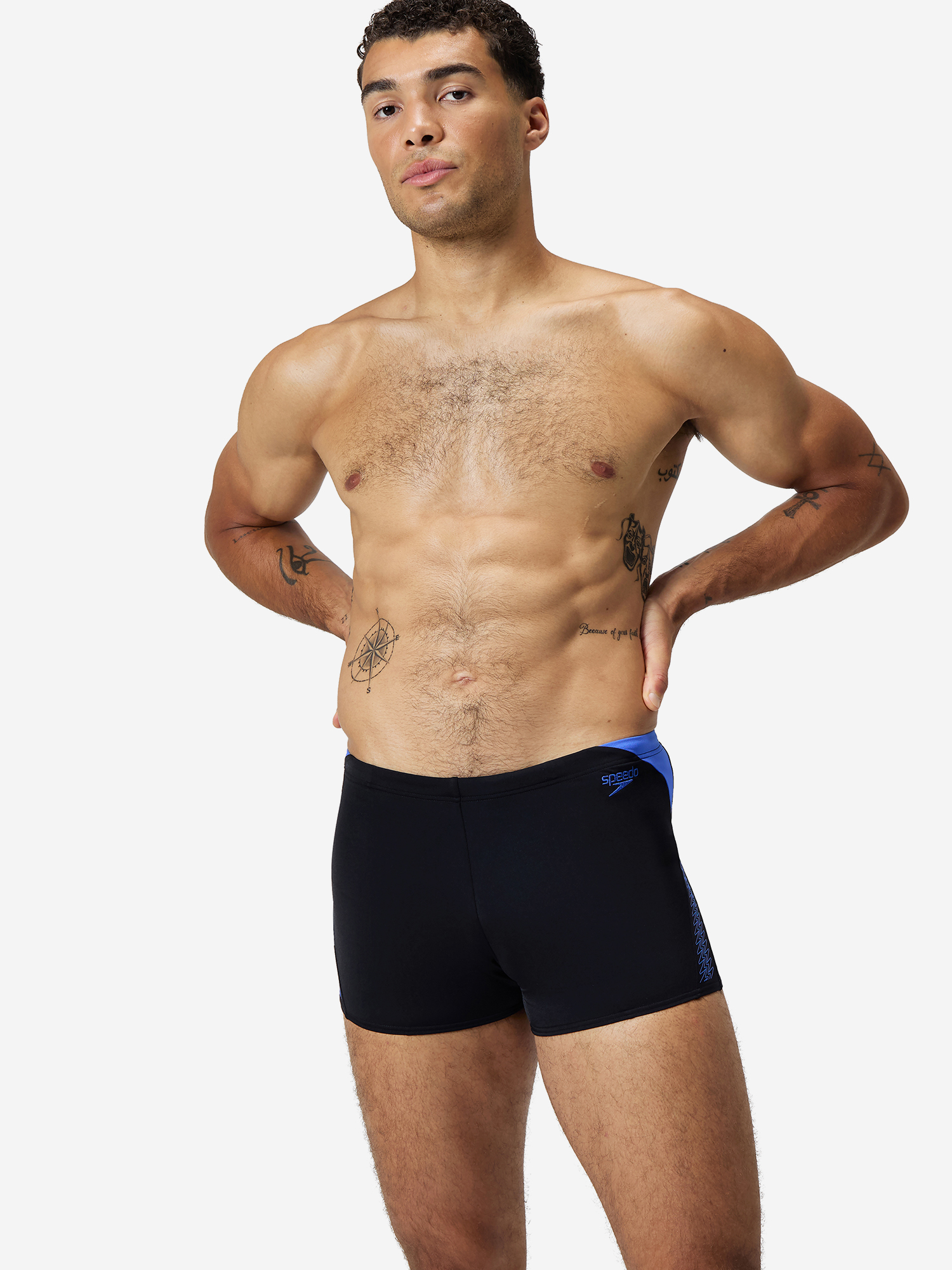 

Плавки-шорты мужские Speedo Hyperboom, Черный