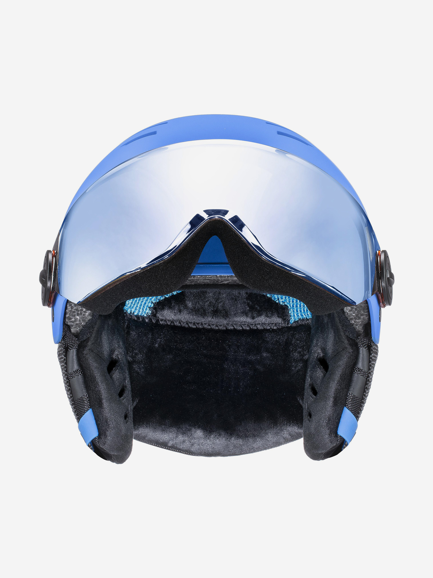 фото Шлем детский uvex rocket visor, синий
