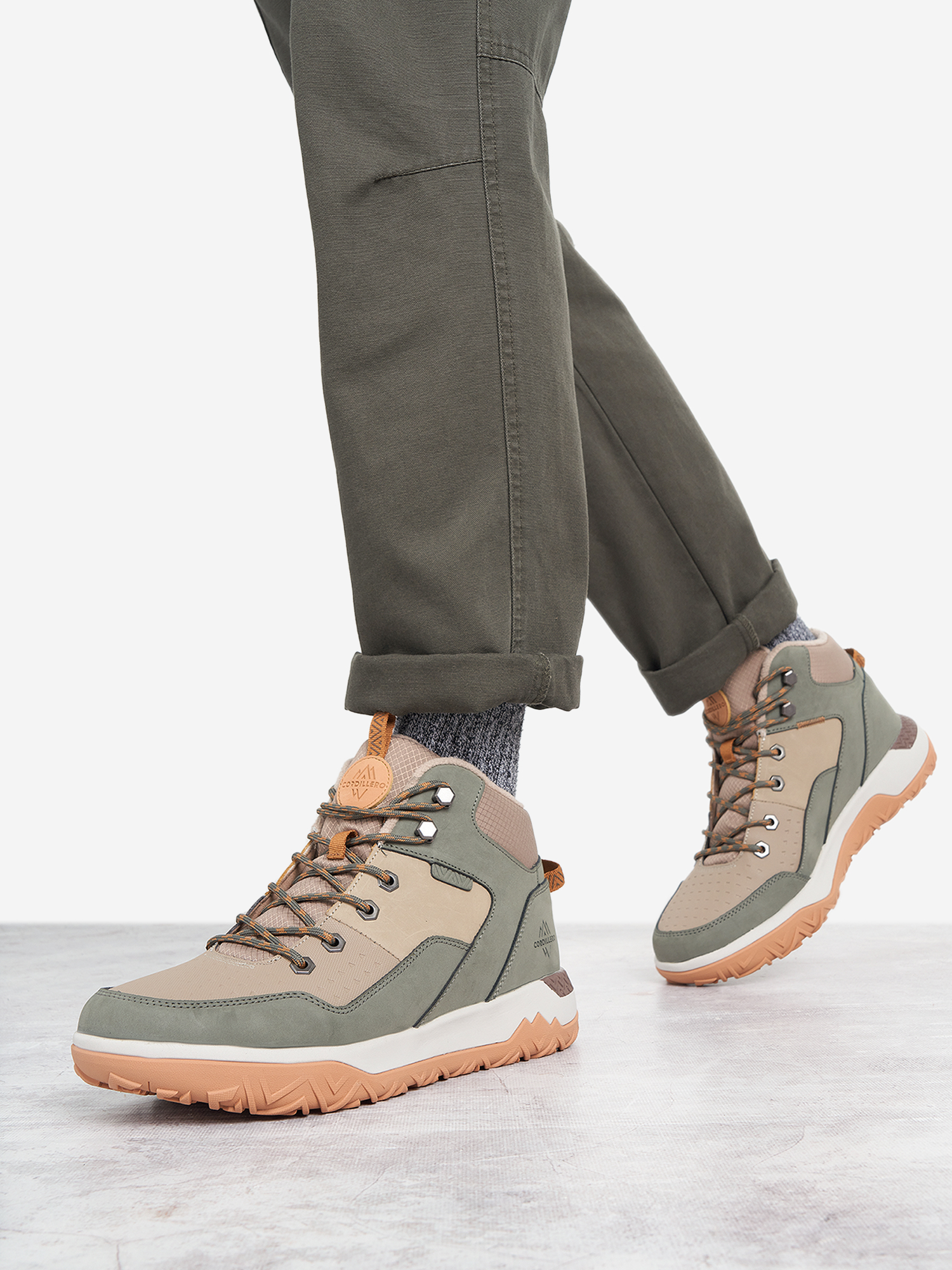 

Ботинки утепленные мужские Cordillero Kayat, Зеленый