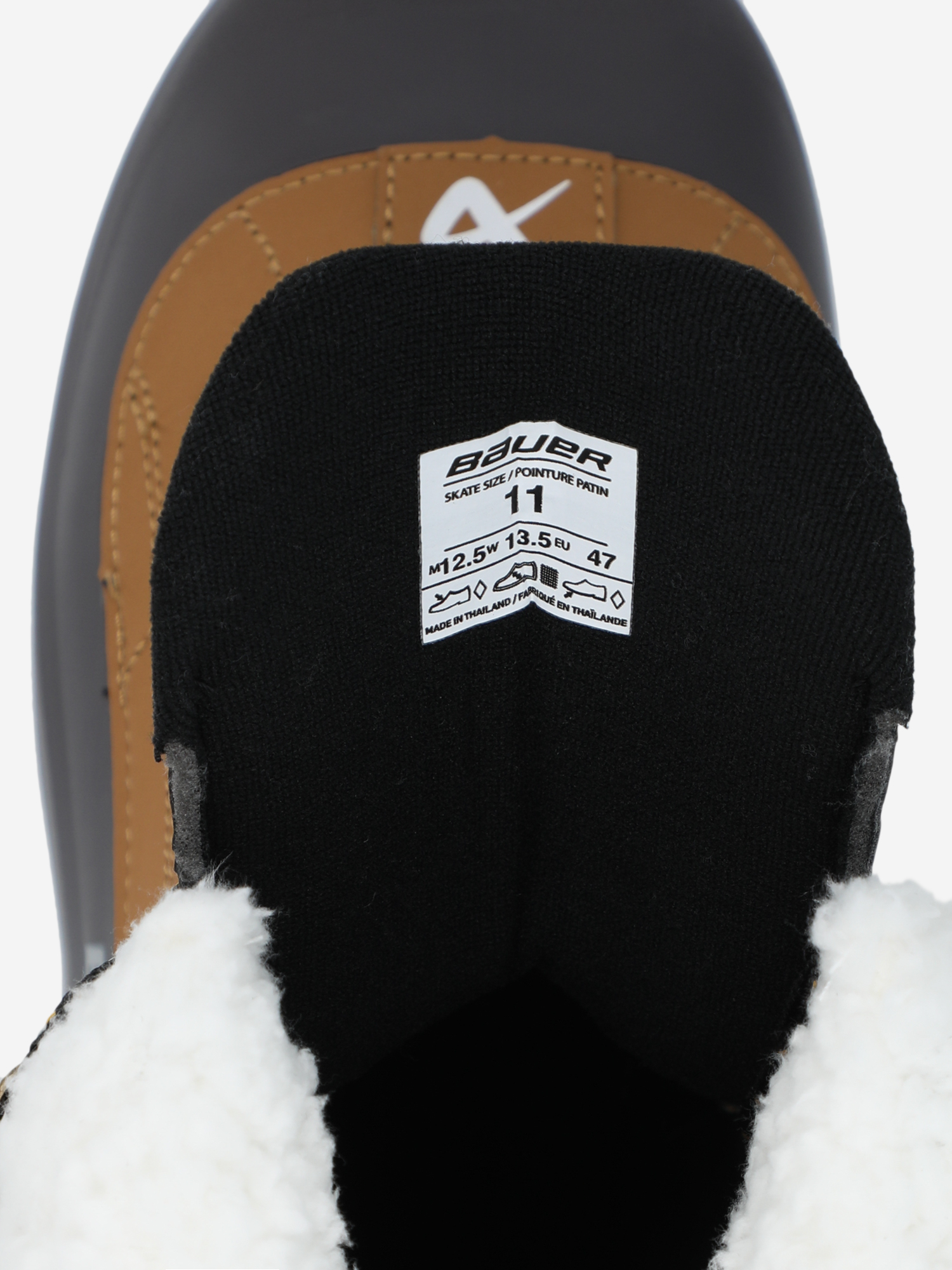 фото Фитнес-коньки bauer whistler 2.0, коричневый