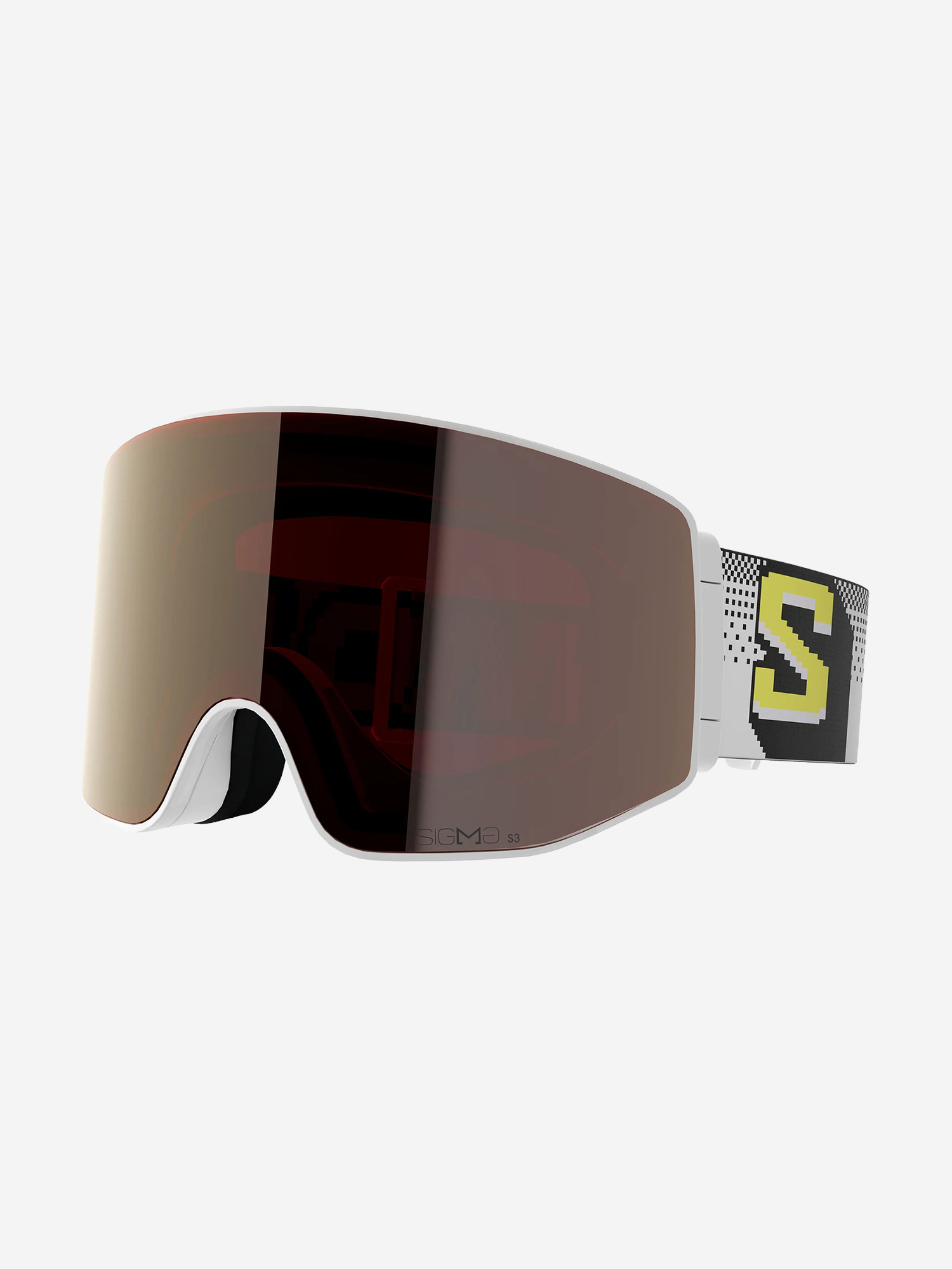 Изображение товара Горнолыжные очки Salomon Sentry Prime Sigma White Cat. 3+1 (с доп. линзой)