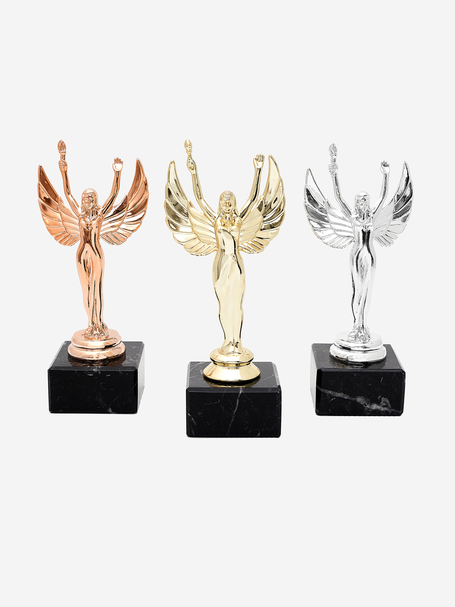 

Кубок для награждения подарочный сувенир наградной комплект 3 шт, Золотой