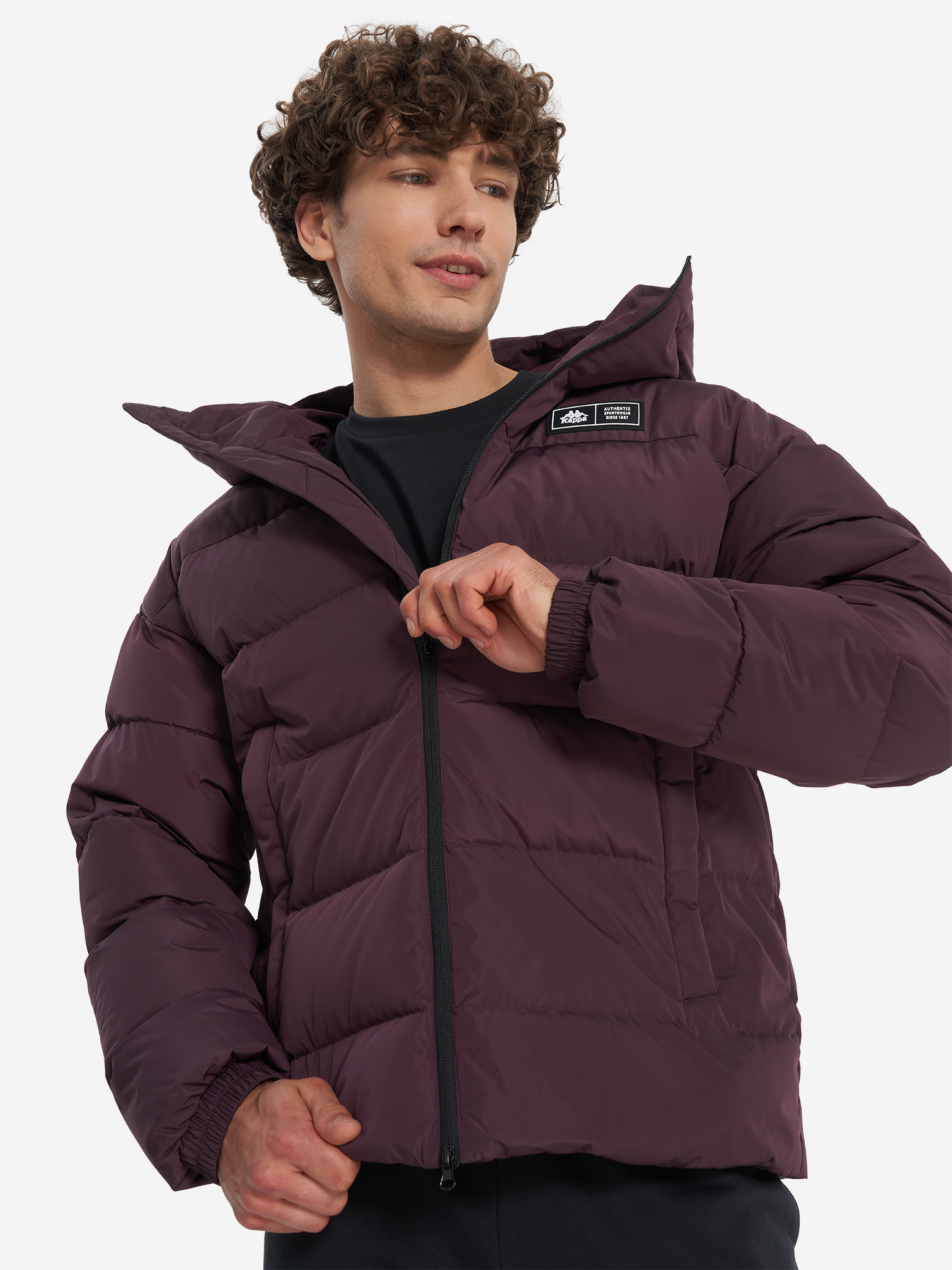 Пуховик мужской Kappa Paffuta Красный 16999₽