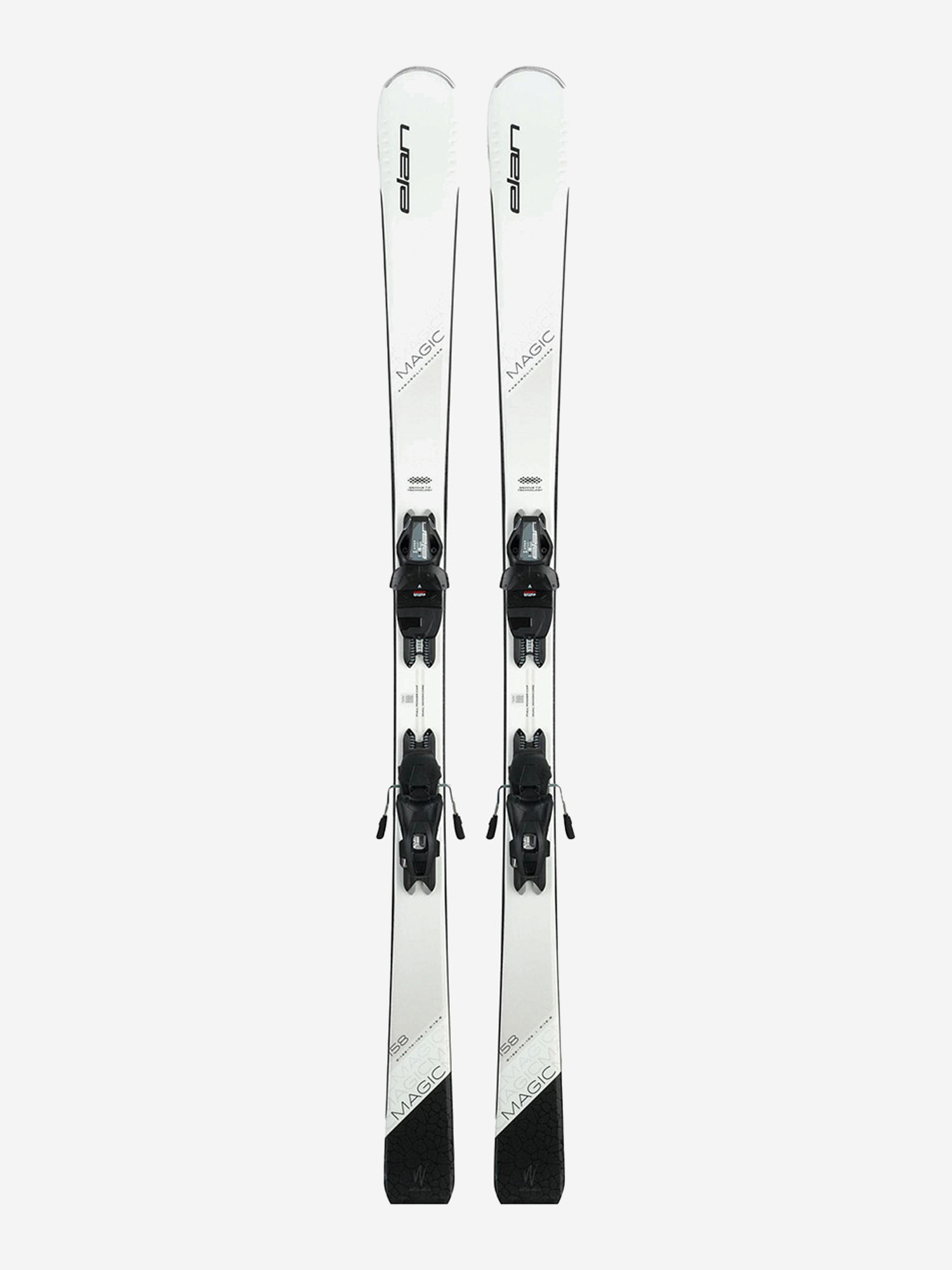

Горные лыжи с креплениями Elan White Magic LS + EL 9.0 GW 23/24, Голубой