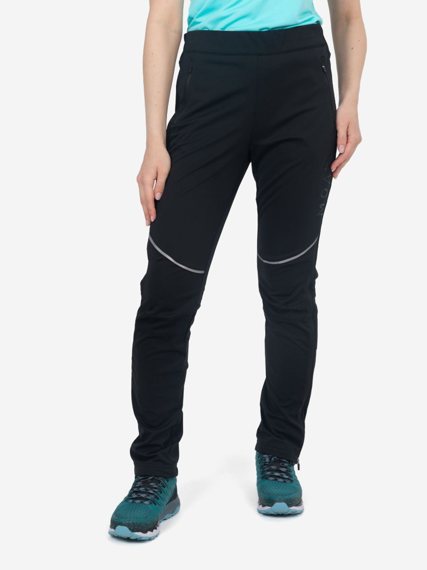 

Брюки женские MOAXSPORT Solo Full zip, Черный