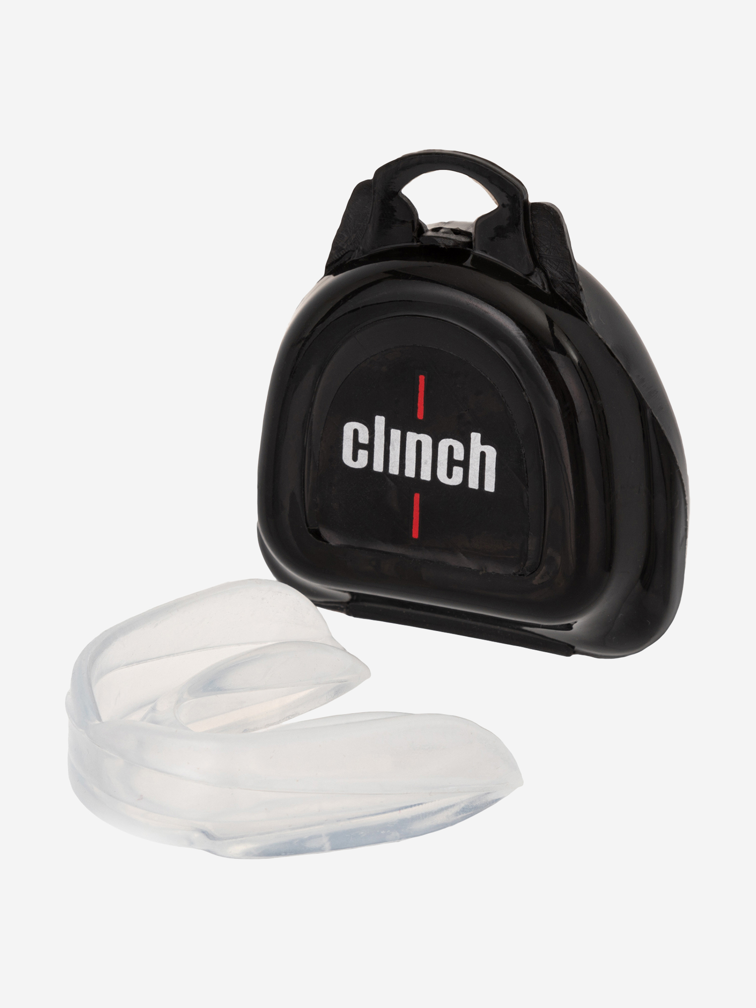 Капа одночелюстная Clinch Olimp Single Layer Mouthguard прозрачная, Белый