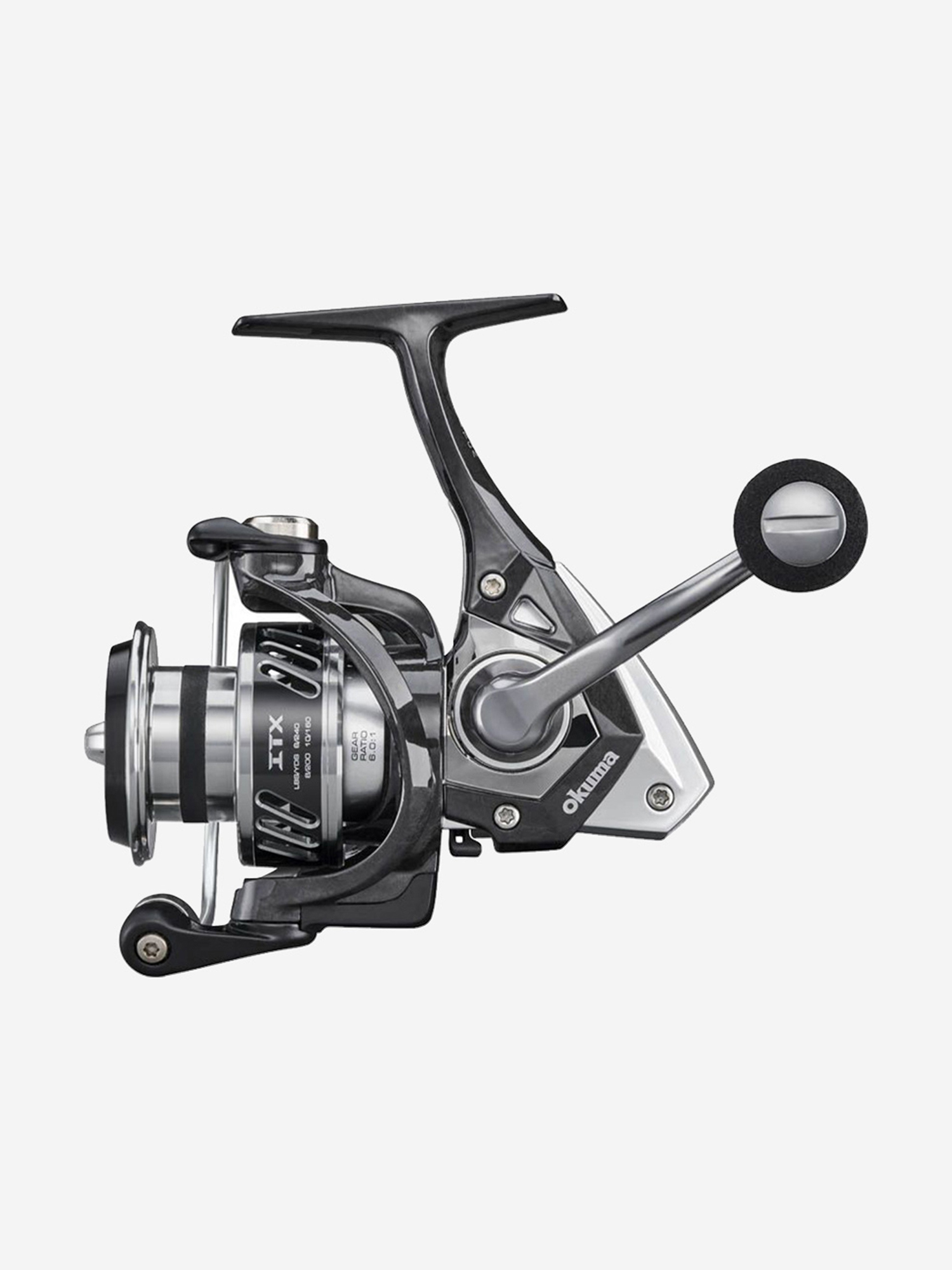 

Катушка для рыбалки Okuma ITX 2500H High Speed, Черный