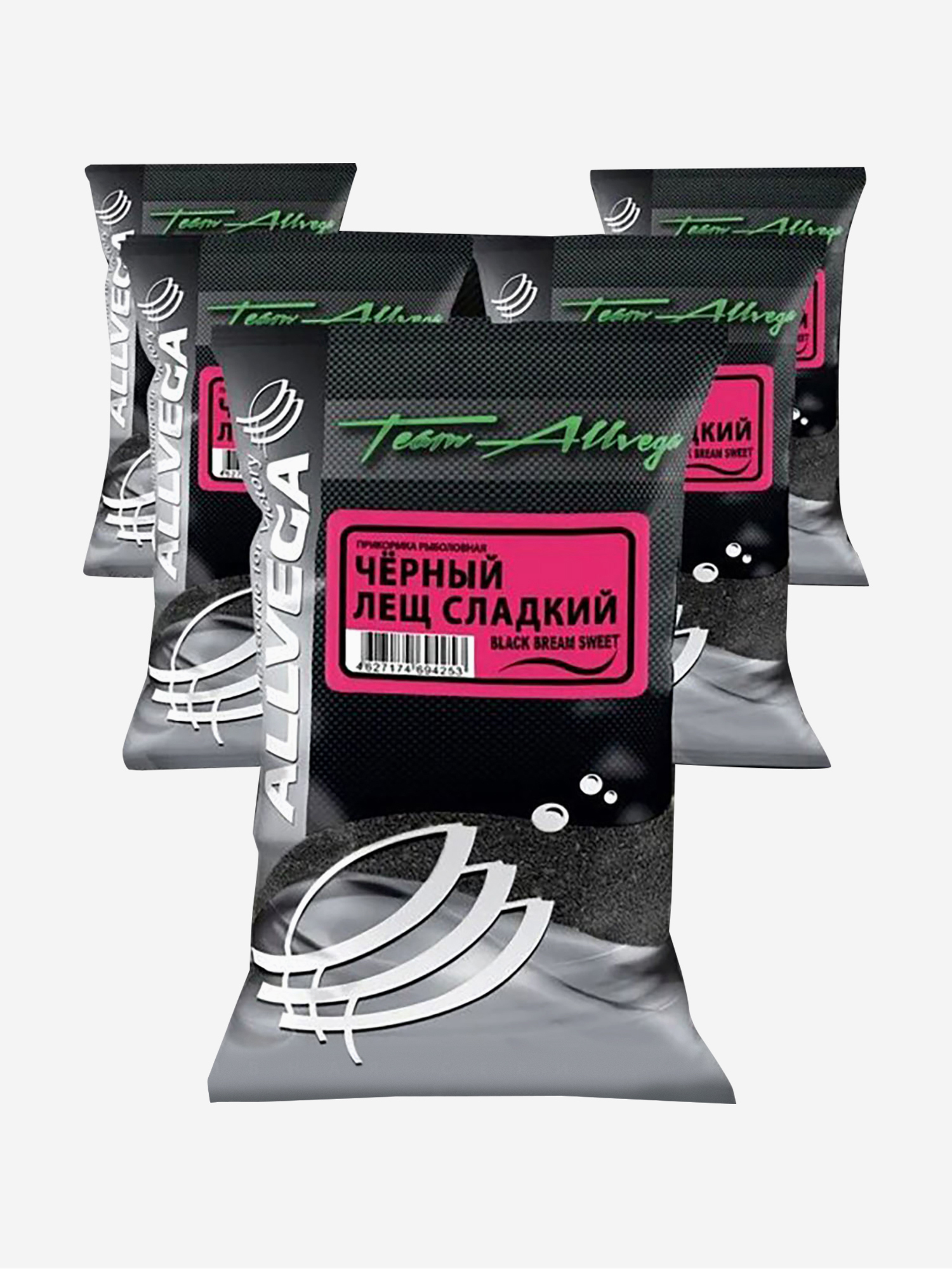

Прикормка ALLVEGA "Team Allvega Black Bream Sweet" 1 кг (ЧЕРНЫЙ ЛЕЩ СЛАДКИЙ) 5 пакетов, Черный