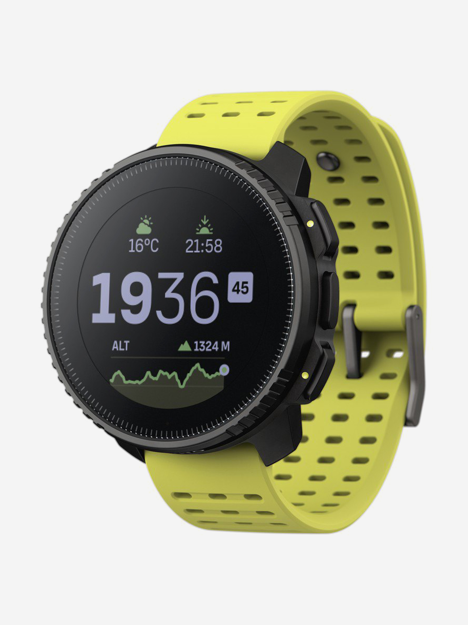 Изображение товара Спортивные умные часы SUUNTO VERTICAL Black Lime GPS водозащита 10 м