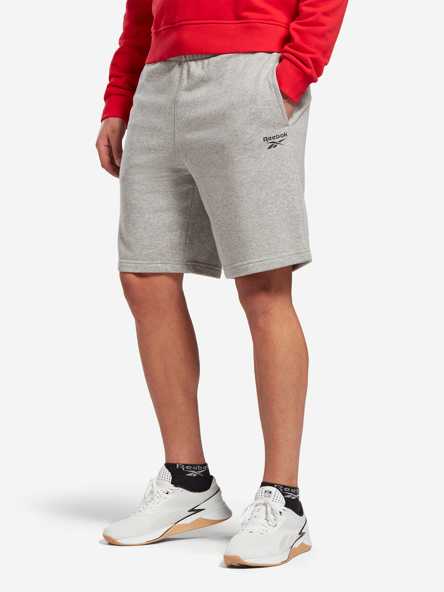 

Шорты мужские Reebok Identity Small Logo, Серый