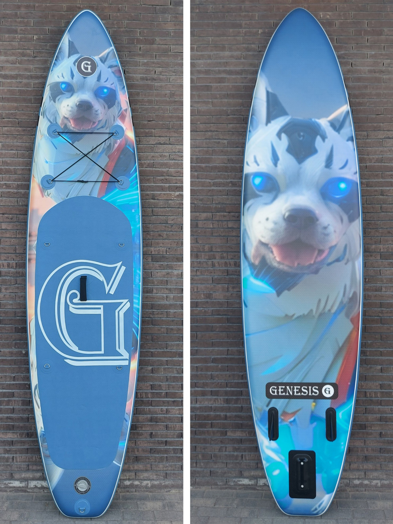 

Надувная SUP-доска GENESIS 11 Dog, Голубой