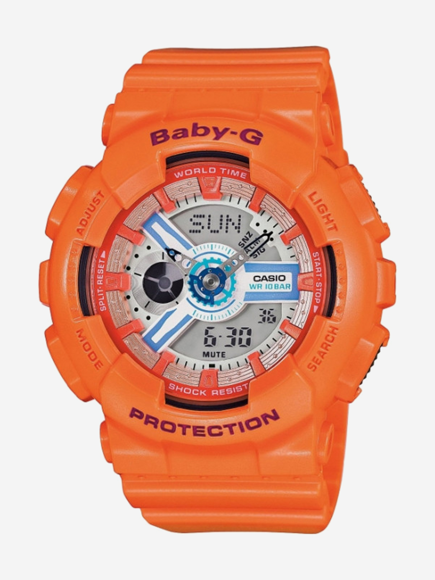Изображение товара Спортивные часы Casio BABY-G BA-110SN-4A Функциональный тренинг