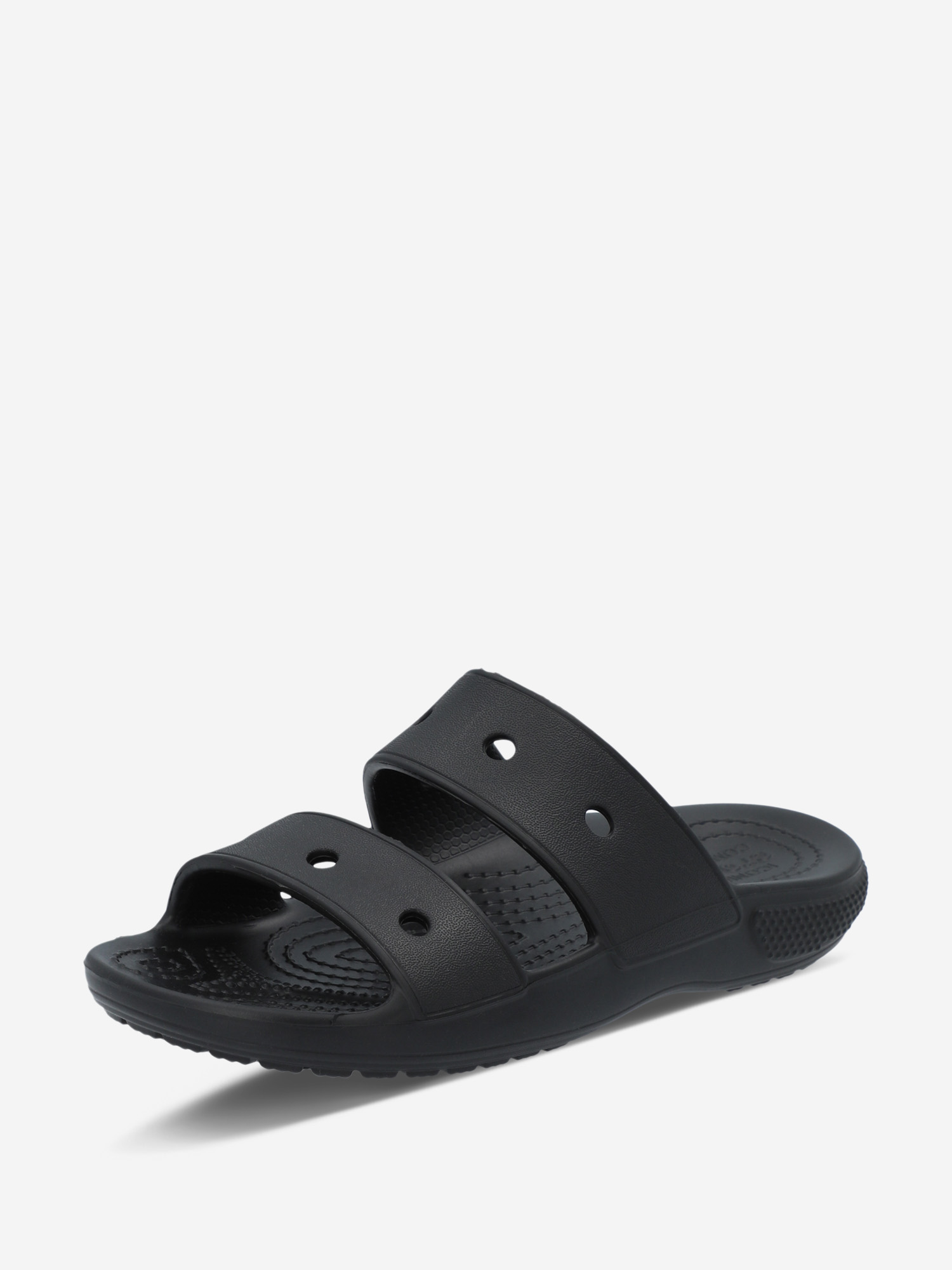 Шлепанцы детские Crocs Classic Crocs Sandal K, Черный 207536C1G-001, размер 37-38