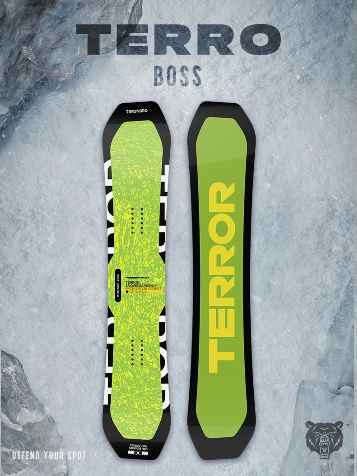 

Сноуборд TERROR - BOSS 23/24, Черный