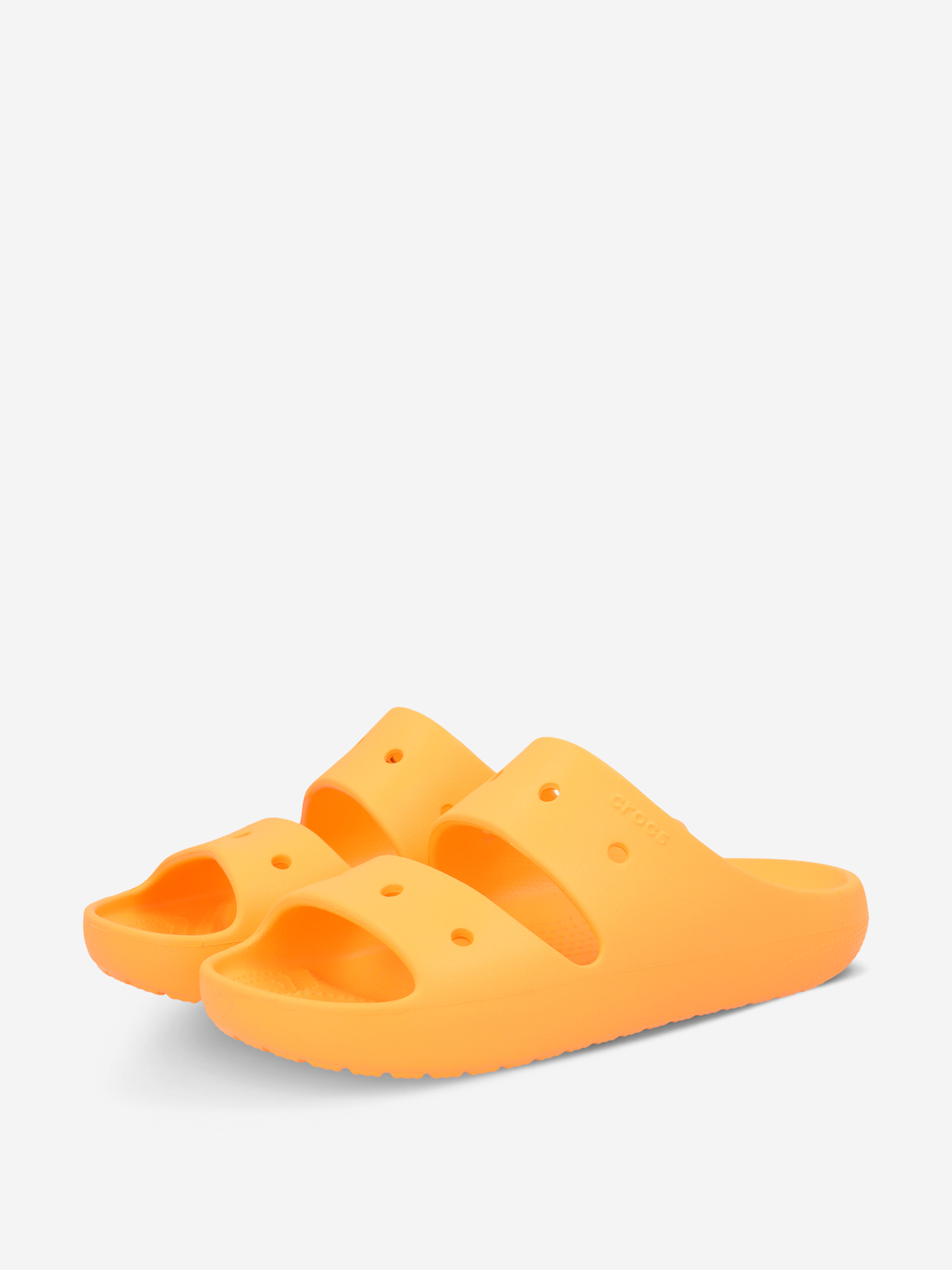фото Шлепанцы женские crocs classic v2, оранжевый