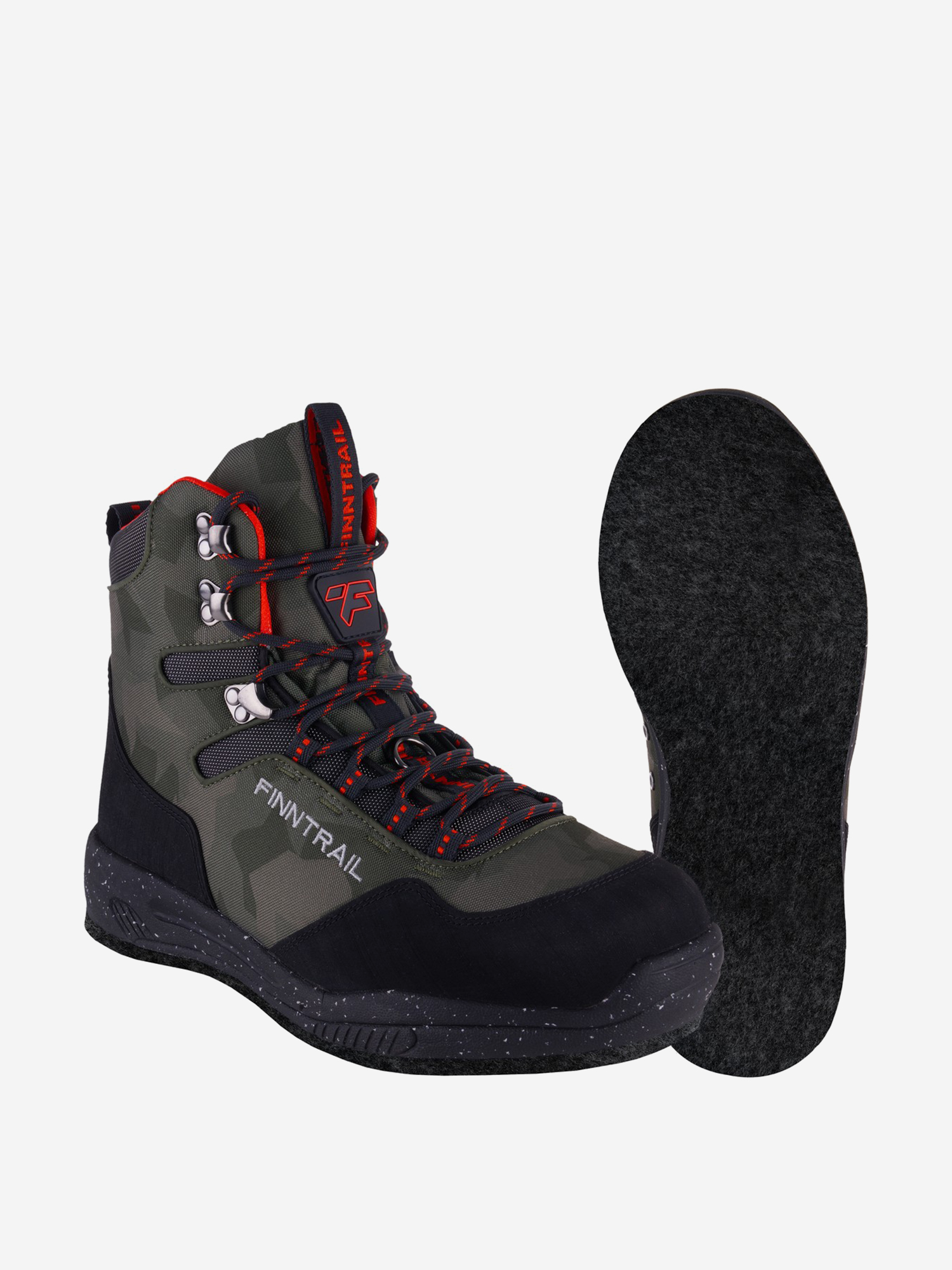 Изображение товара Забродные ботинки FINNTRAIL Sportsman войлок для рыбалки и охоты высокого качества