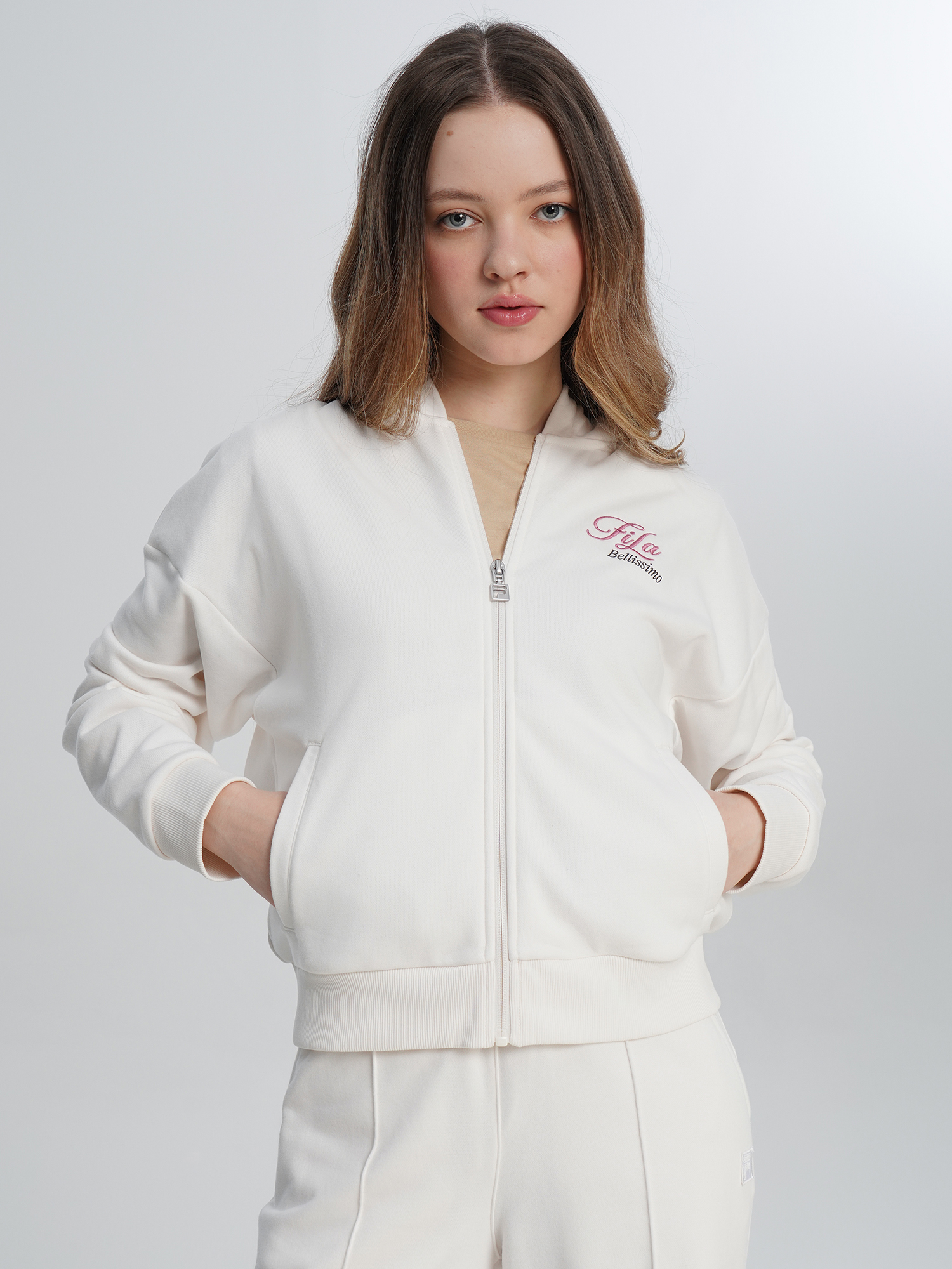 

Толстовка женская FILA, Бежевый