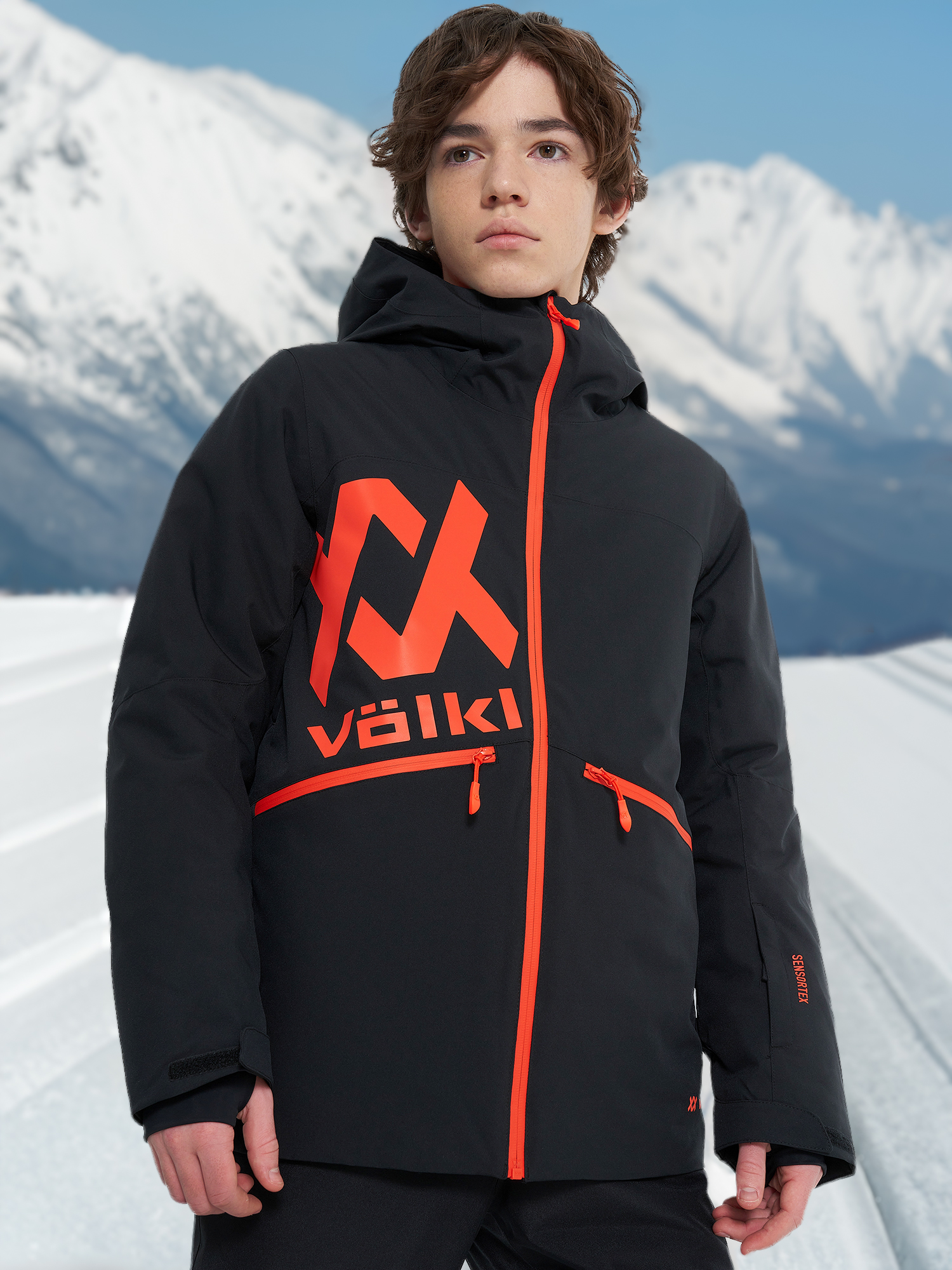 

Куртка утепленная для мальчиков Volkl, Черный