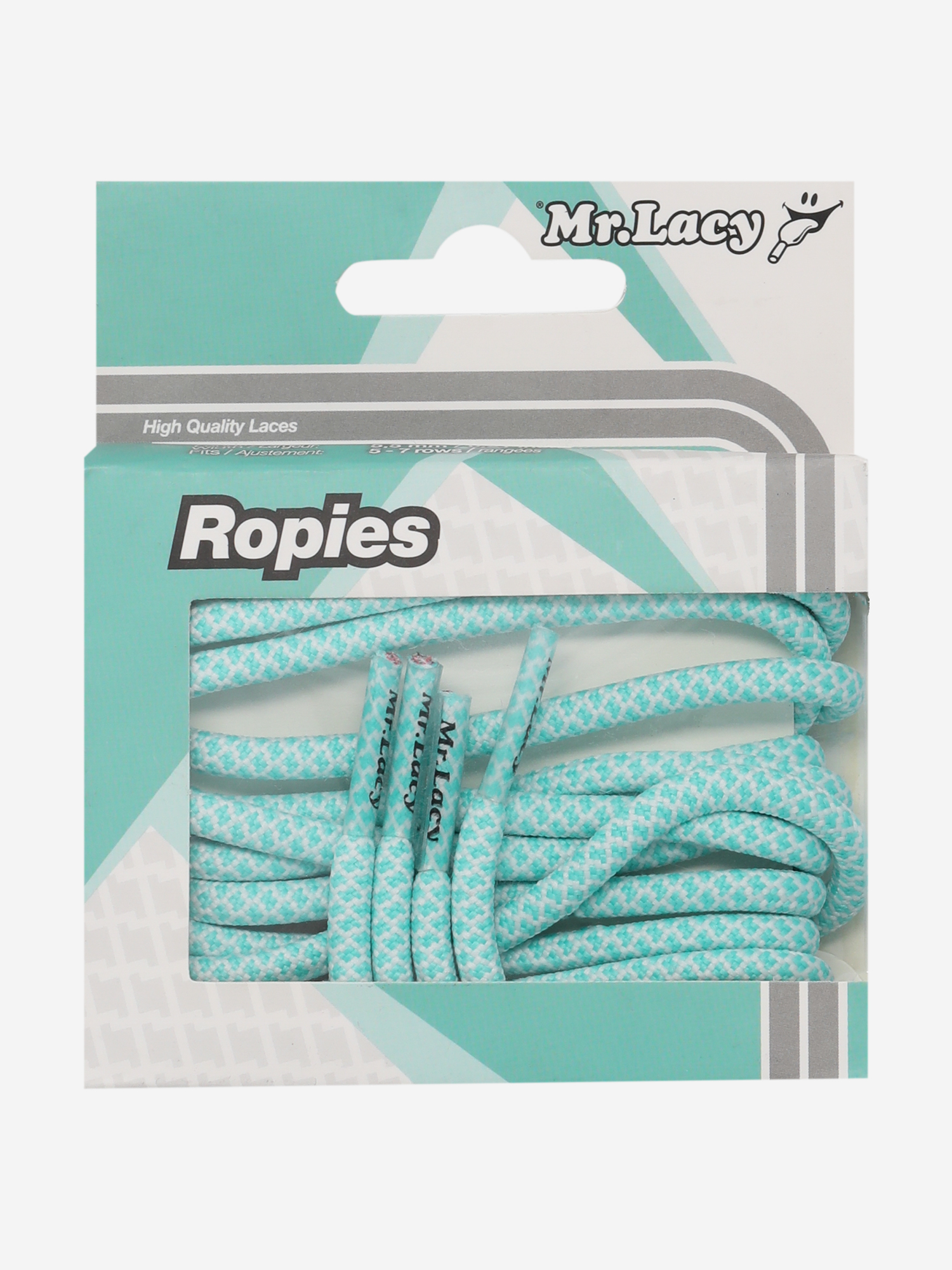 фото Шнурки mr. lacy ropies, зеленый
