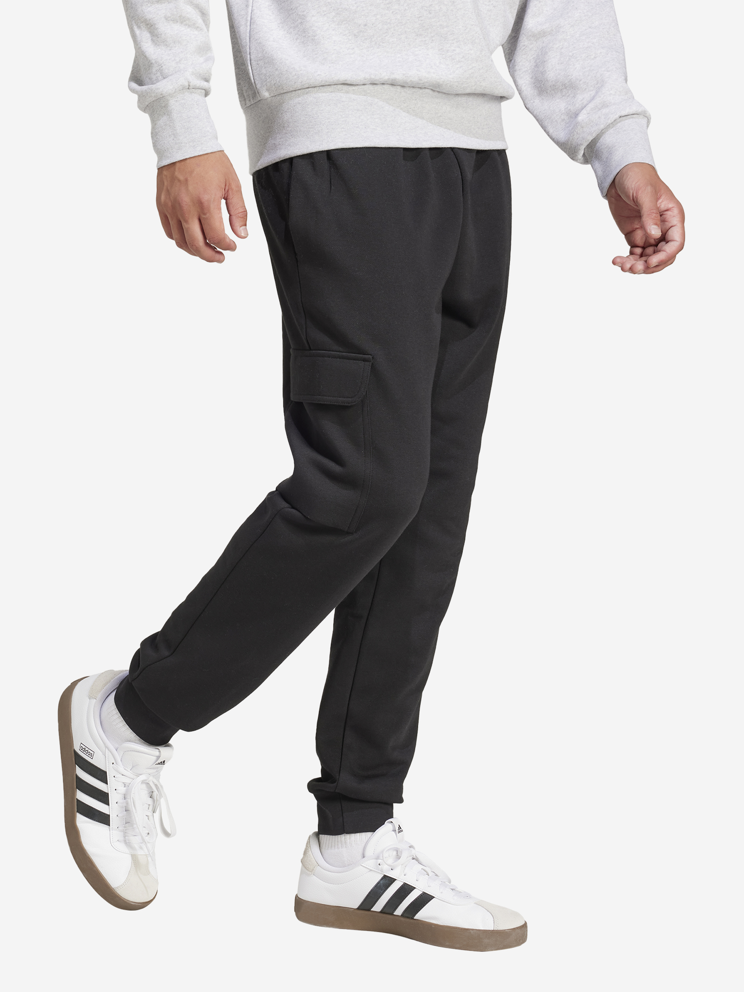 

Брюки флисовые мужские adidas, Черный