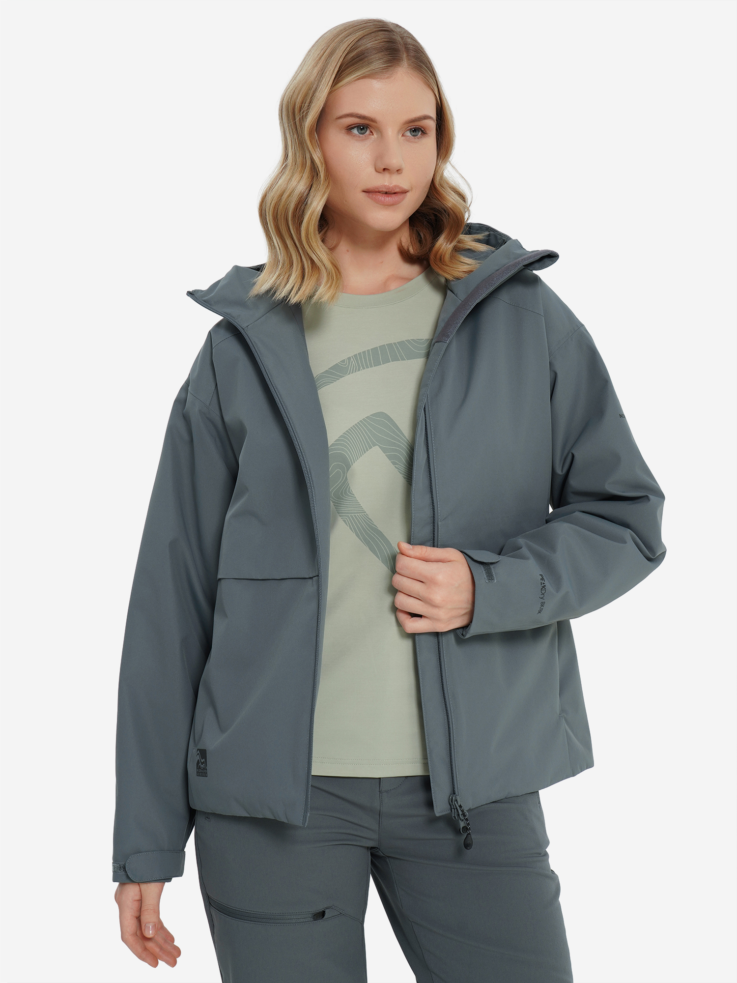 Куртка утепленная Northland, серый, арт. 34968