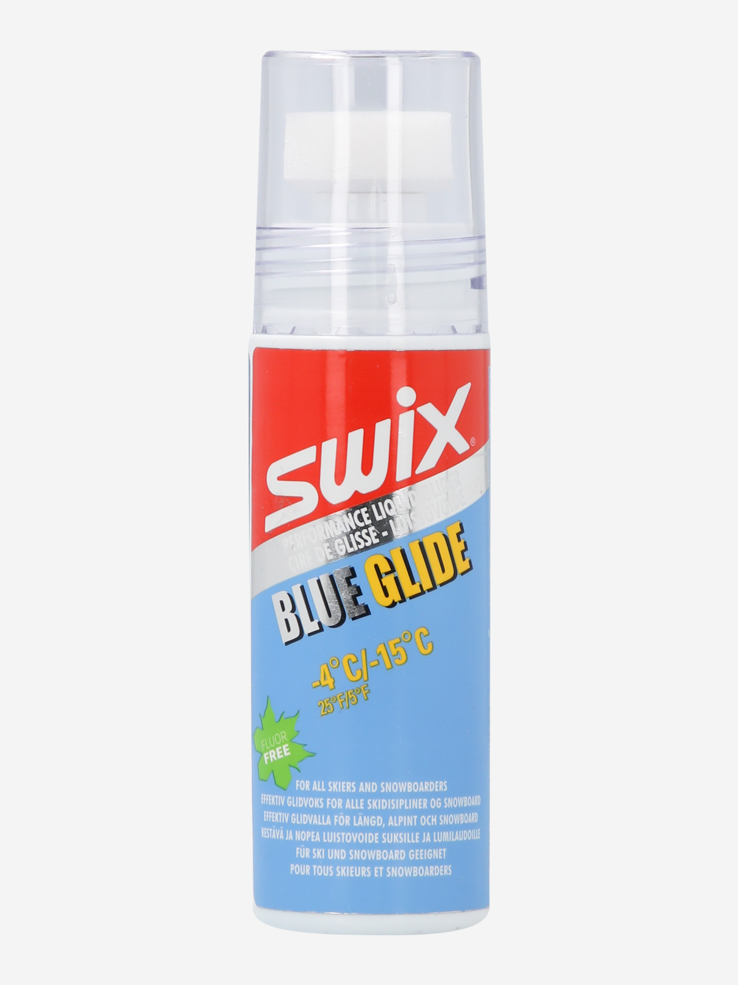 

Мазь скольжения Swix F6L Blue Glider, -4С/-15С, Синий