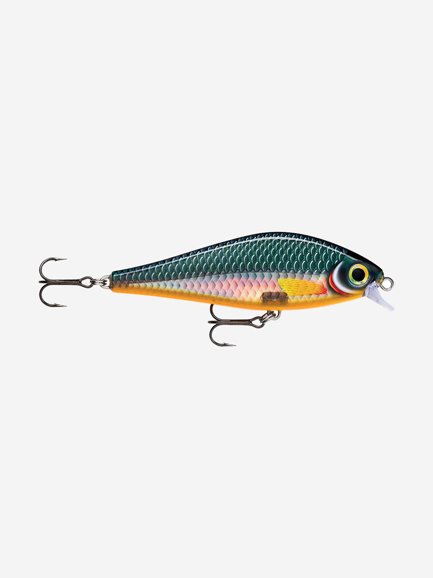 

Воблер для рыбалки RAPALA Super Shadow Rap 11, 11см, 38гр, цвет HLW, медленно тонущий, Зеленый