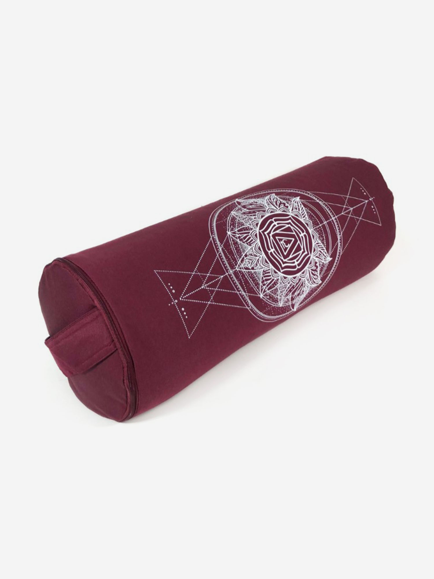 

Болстер для йоги из гречихи Чакра Муладхара красная BODHI, Красный