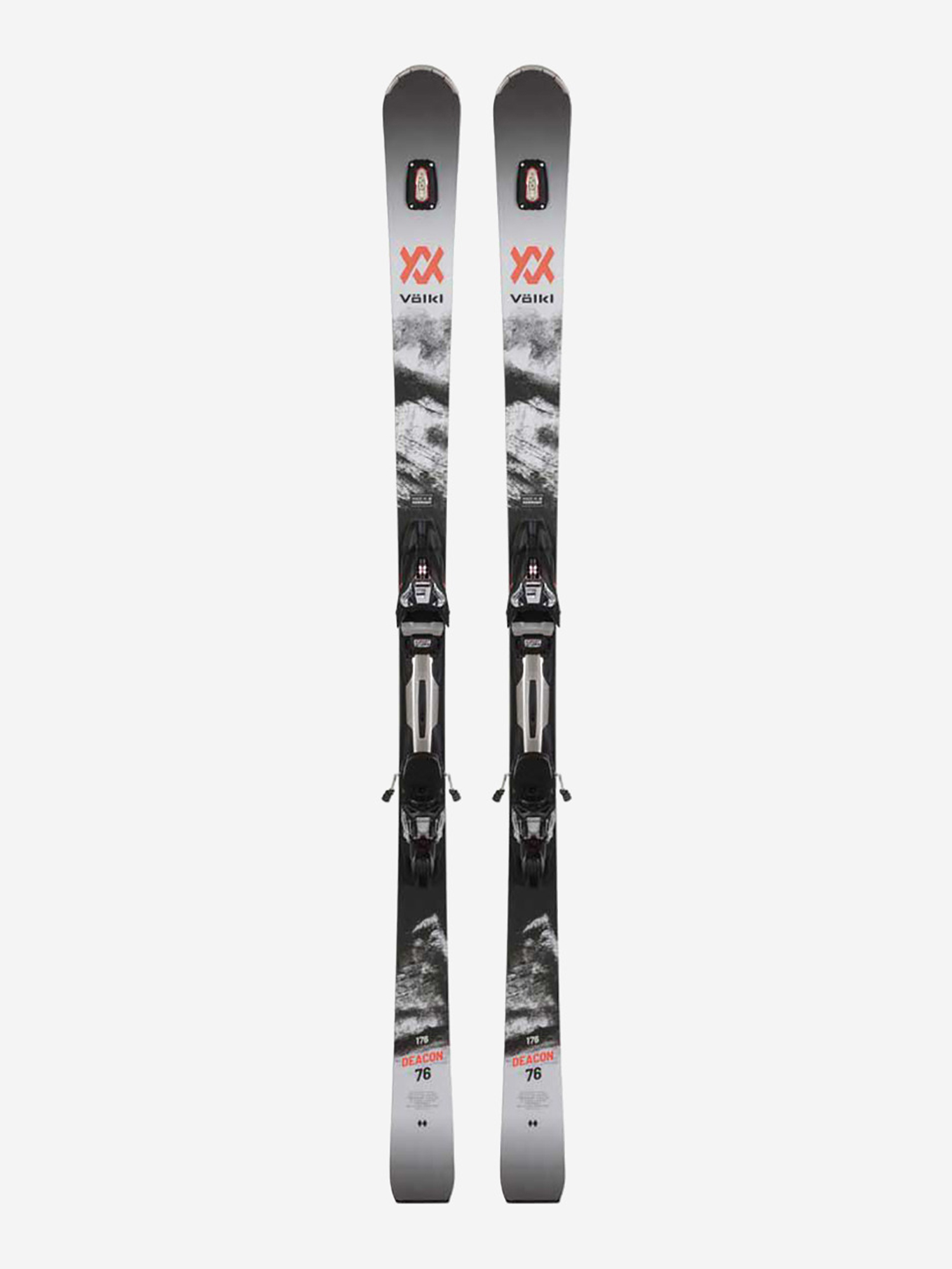 

Горные лыжи с креплениями Volkl Deacon 76 + rMotion2 12 GW 21/22, Черный