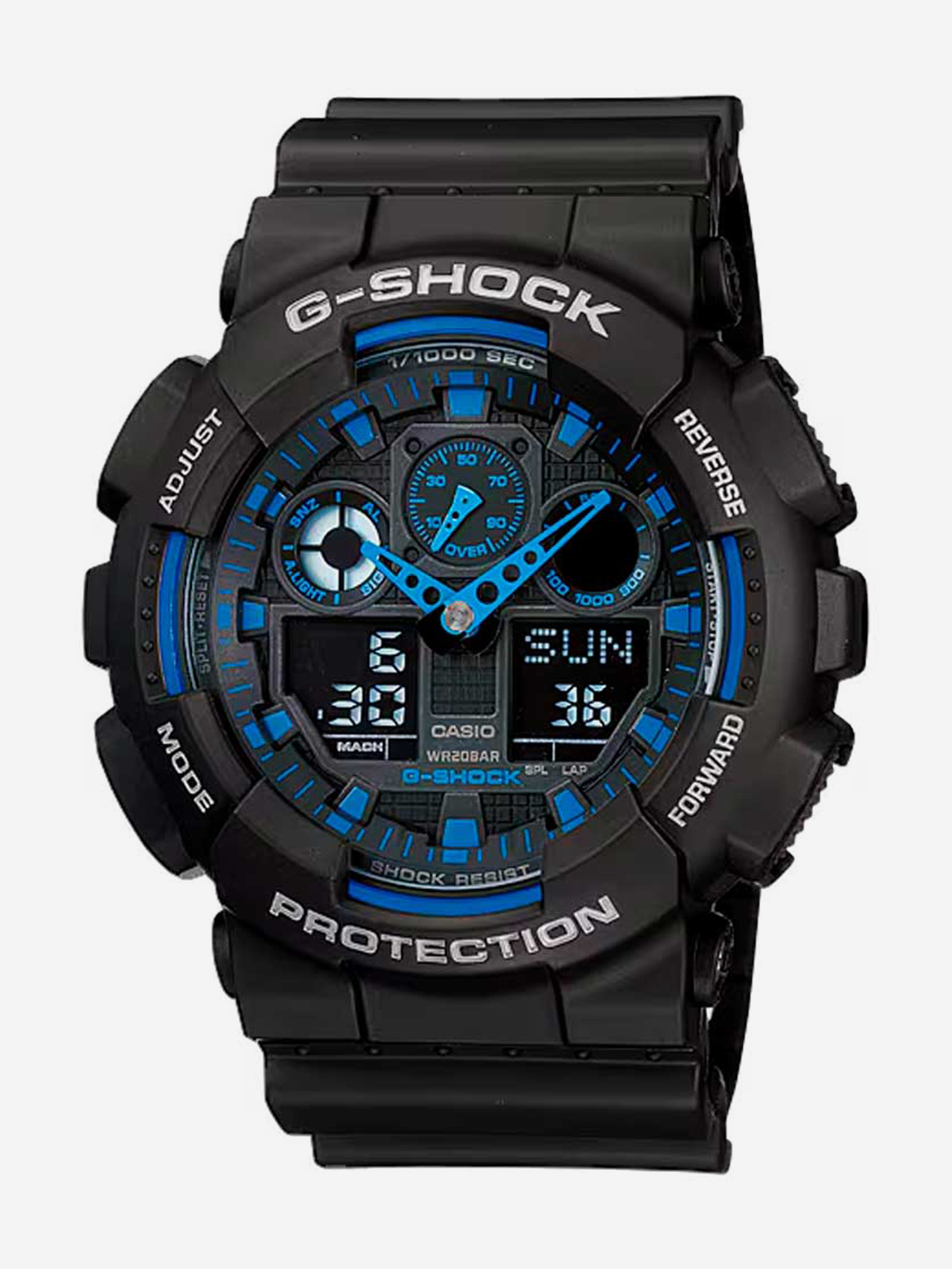 

Наручные часы Casio G-SHOCK GA-100-1A2, Черный