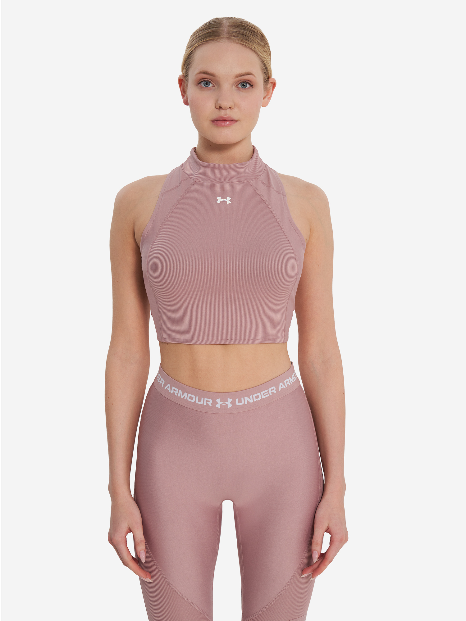 фото Топ бра спортивный under armour, розовый