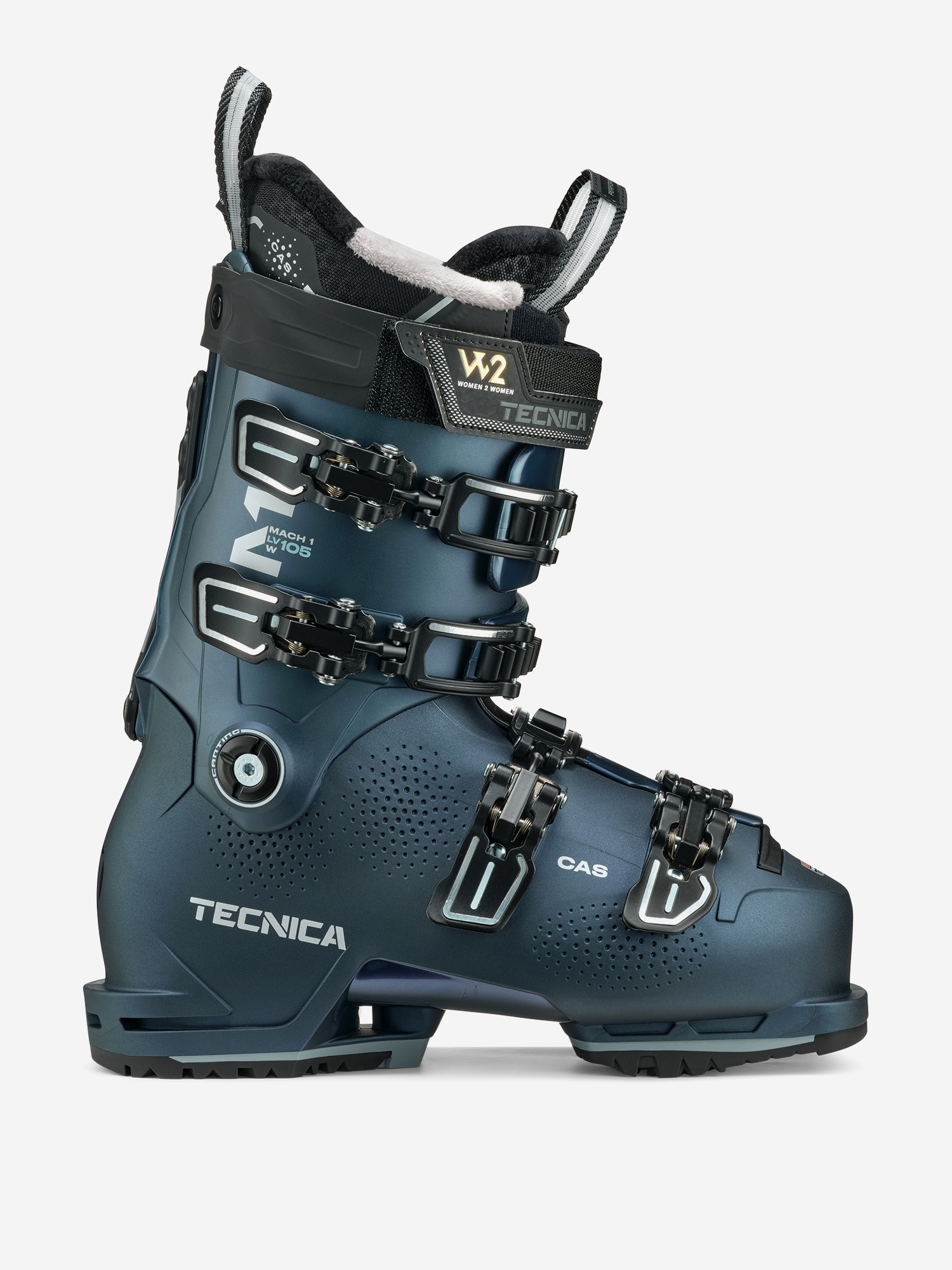 

Ботинки горнолыжные женские Tecnica Mach1 LV 105 W TD GW, Синий