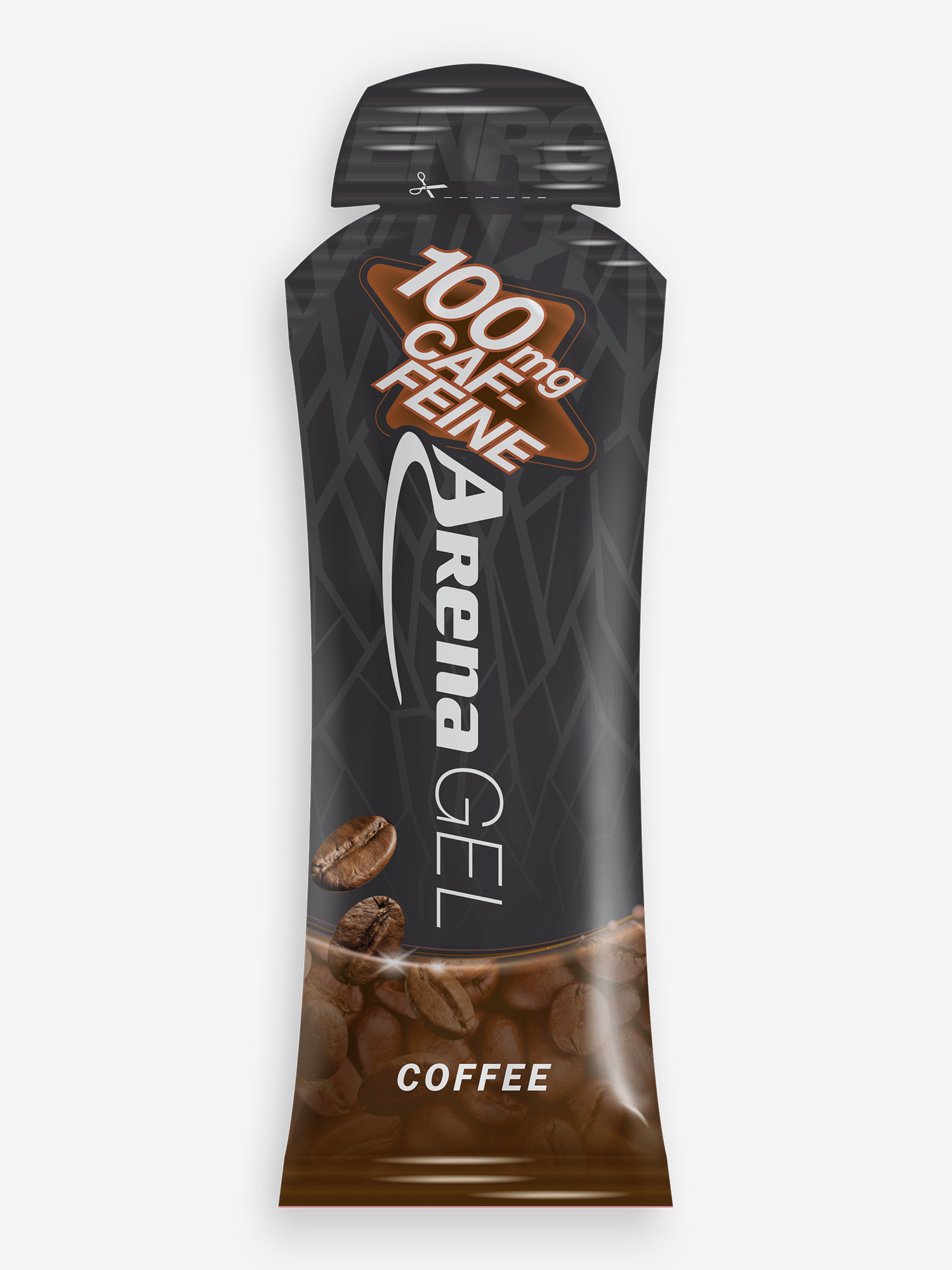 

Гель энергетический с кофеином Арена «Кофе», Коричневый