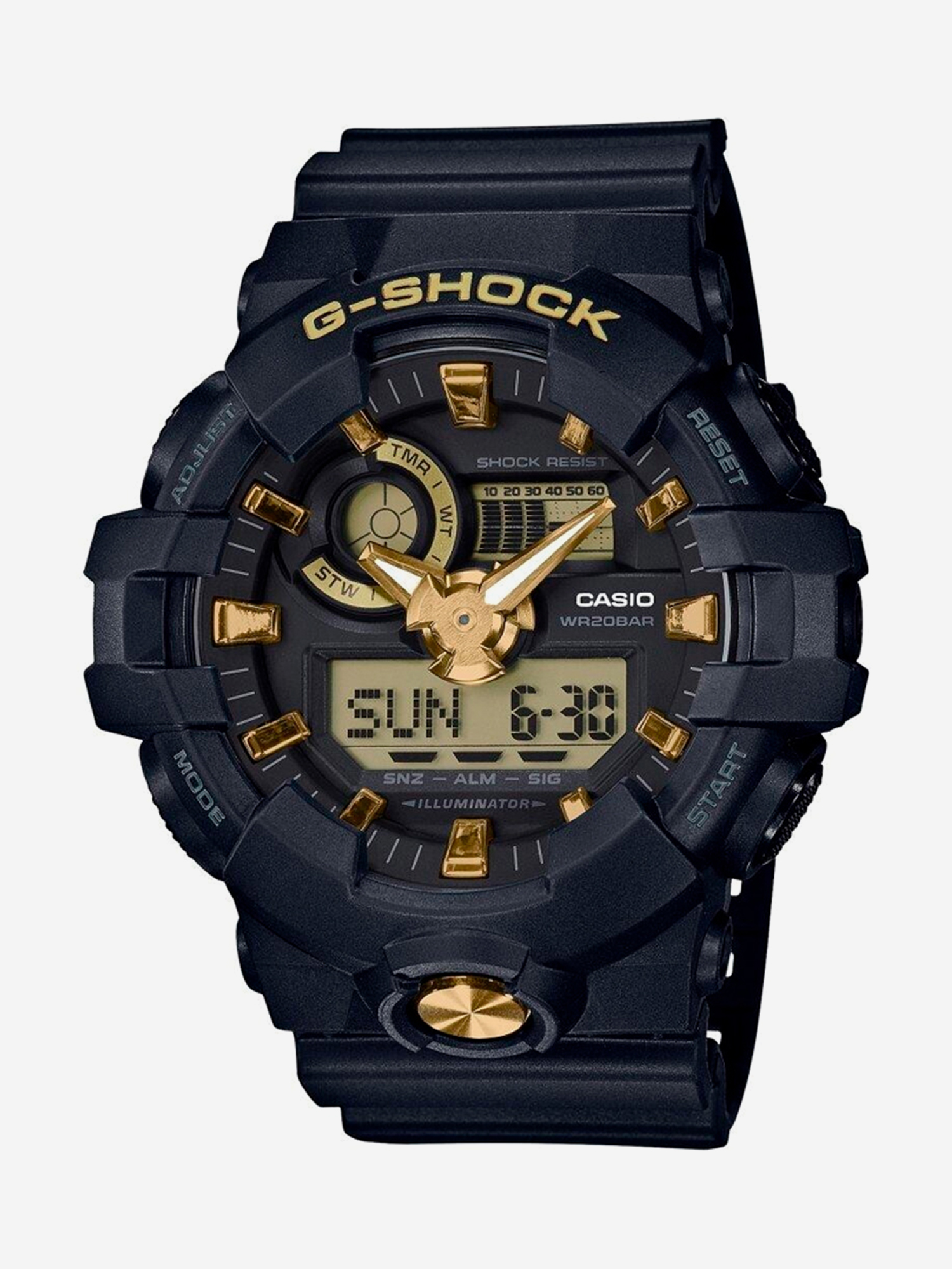 

Спортивные часы CASIO GA-710B-1A9, Черный