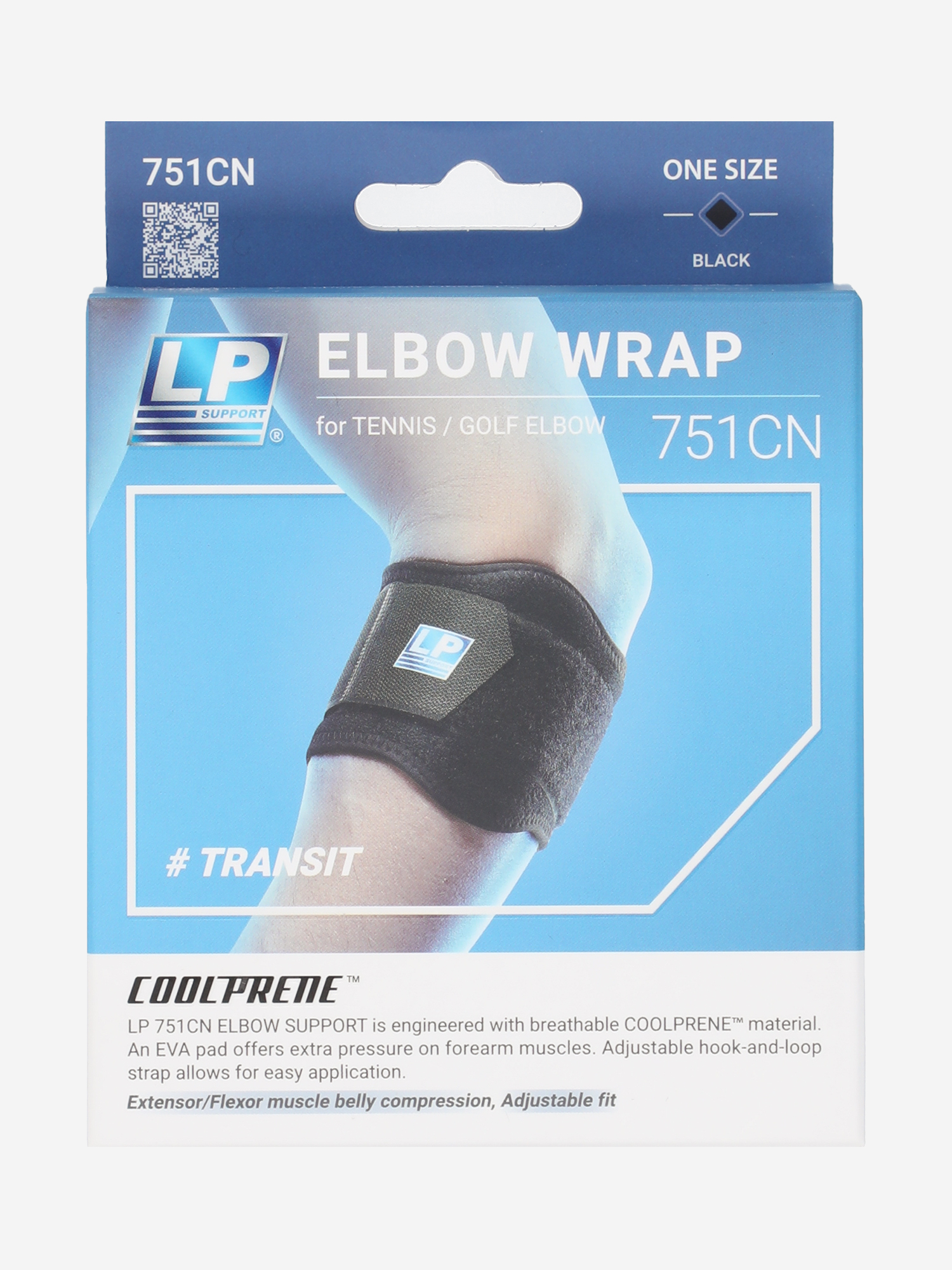 фото Суппорт локтя lp 751, черный lp support