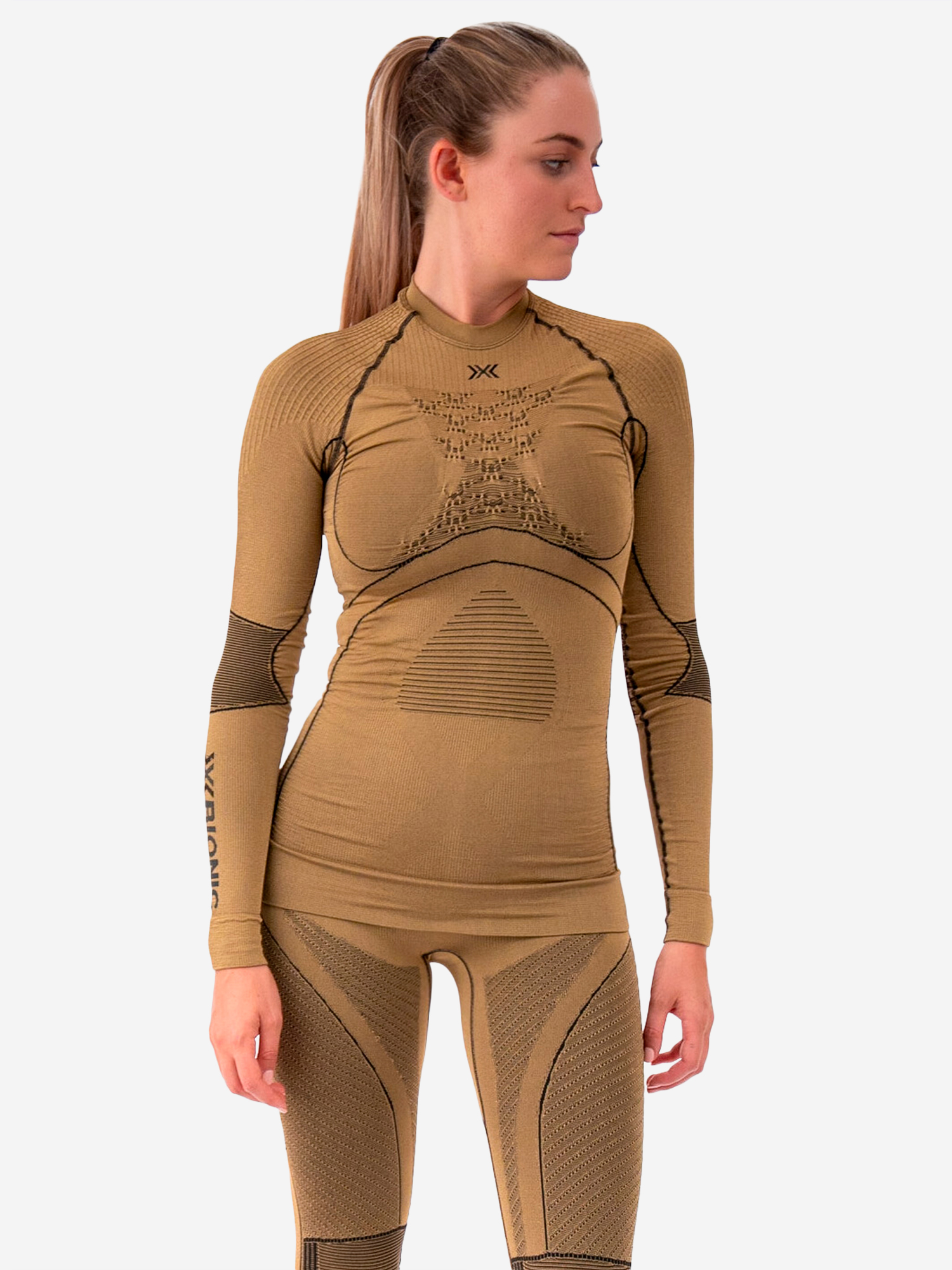 

Термокофта X-BIONIC RADIACTOR 4.0 SHIRT LG SL, Бежевый