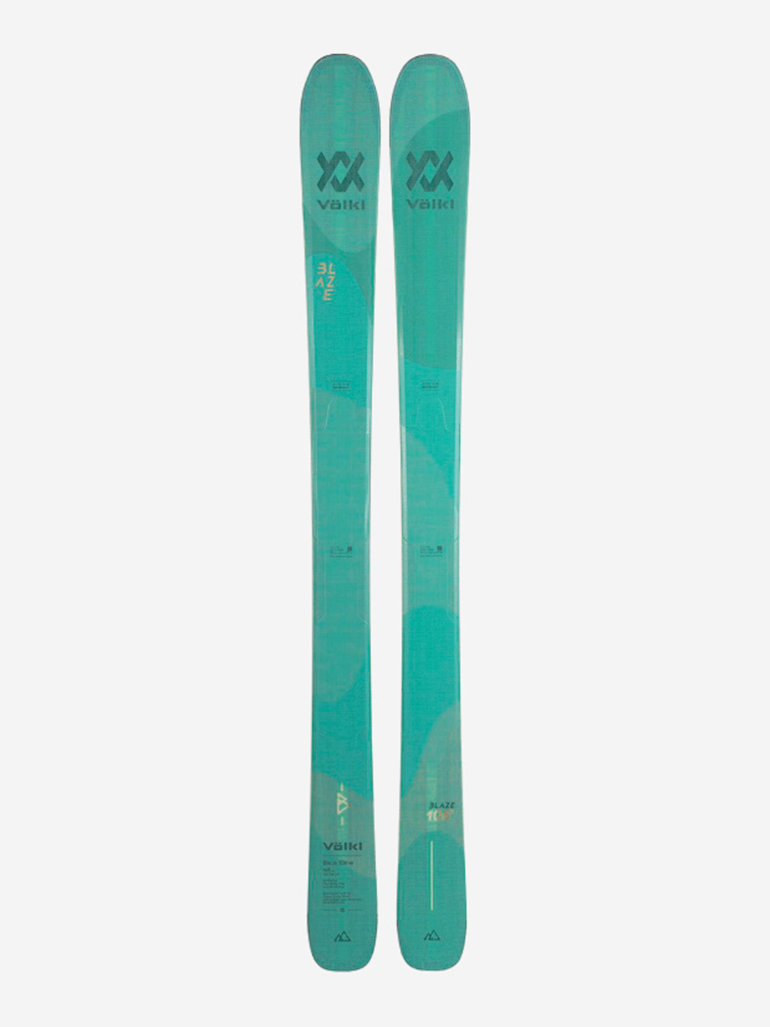 

Горные лыжи Volkl Blaze 106 W + Attack 11 GW 21/22, Зеленый