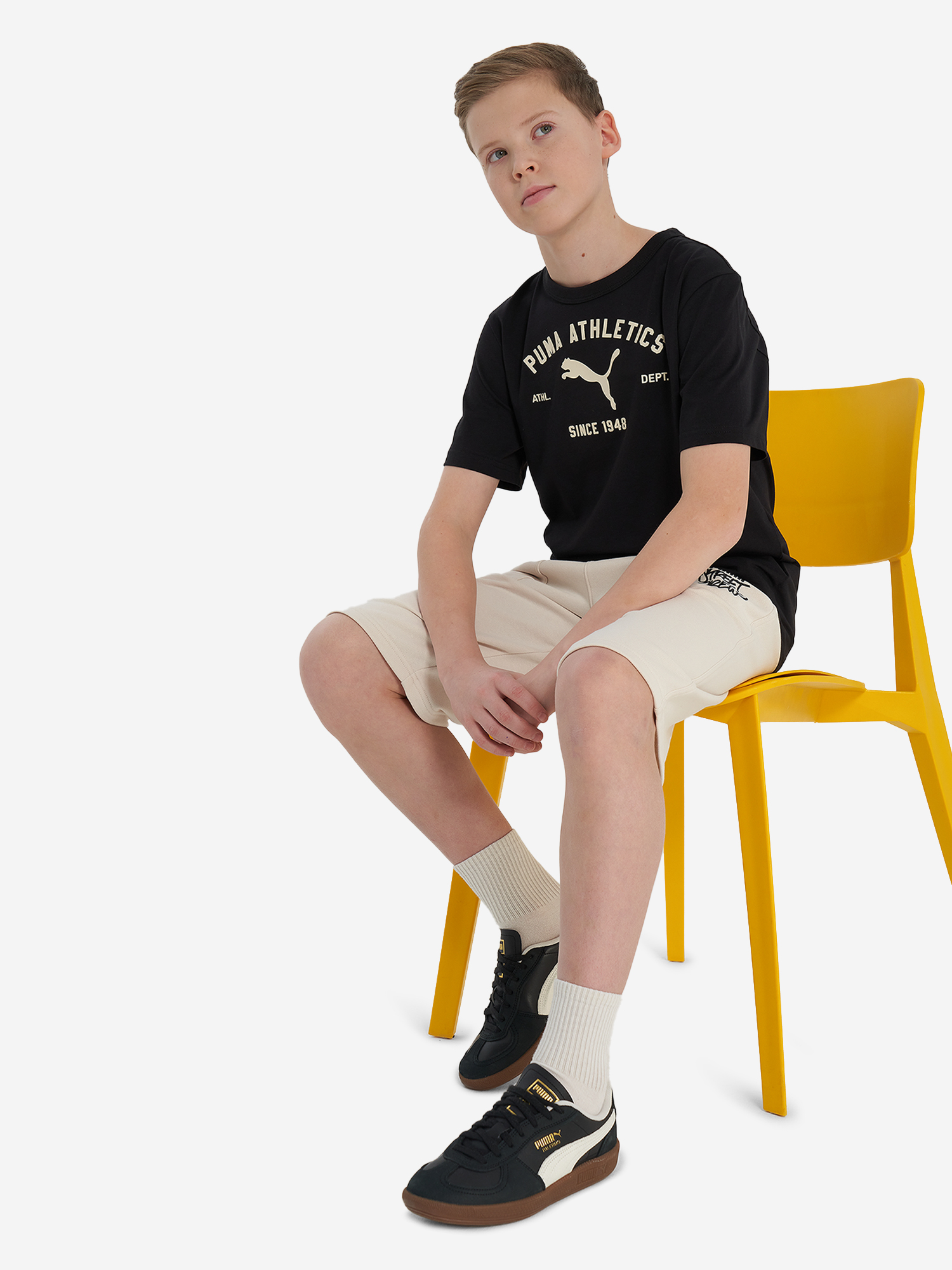 Футболка для мальчиков PUMA Class, Черный 4