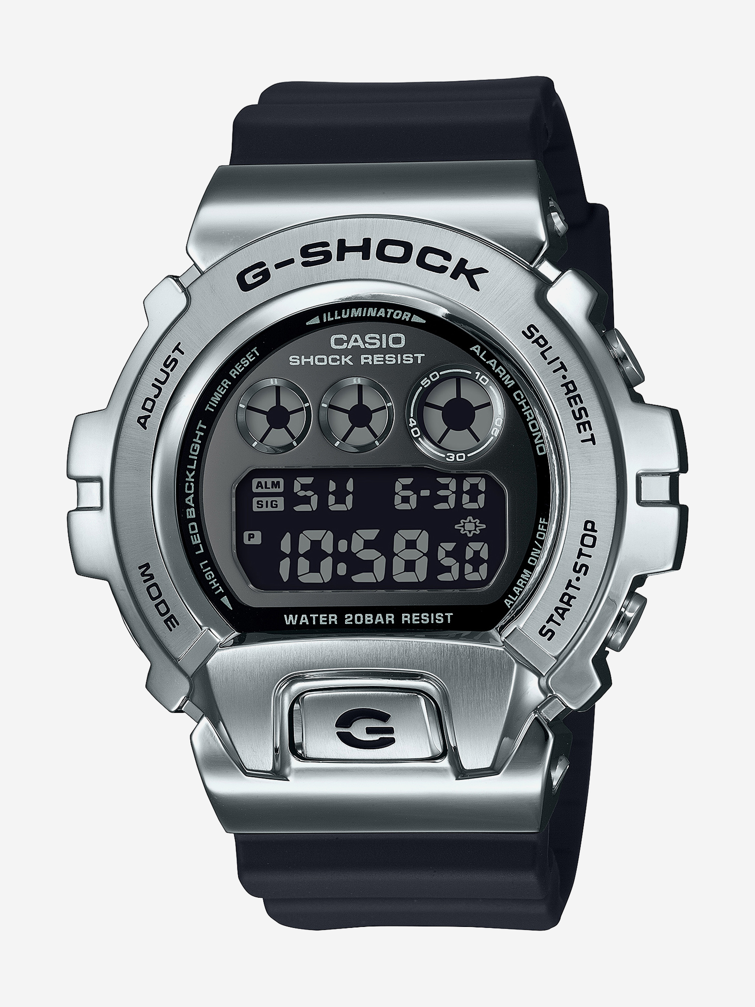 

Наручные часы Casio G-Shock GM-6900U-1E, Серебряный