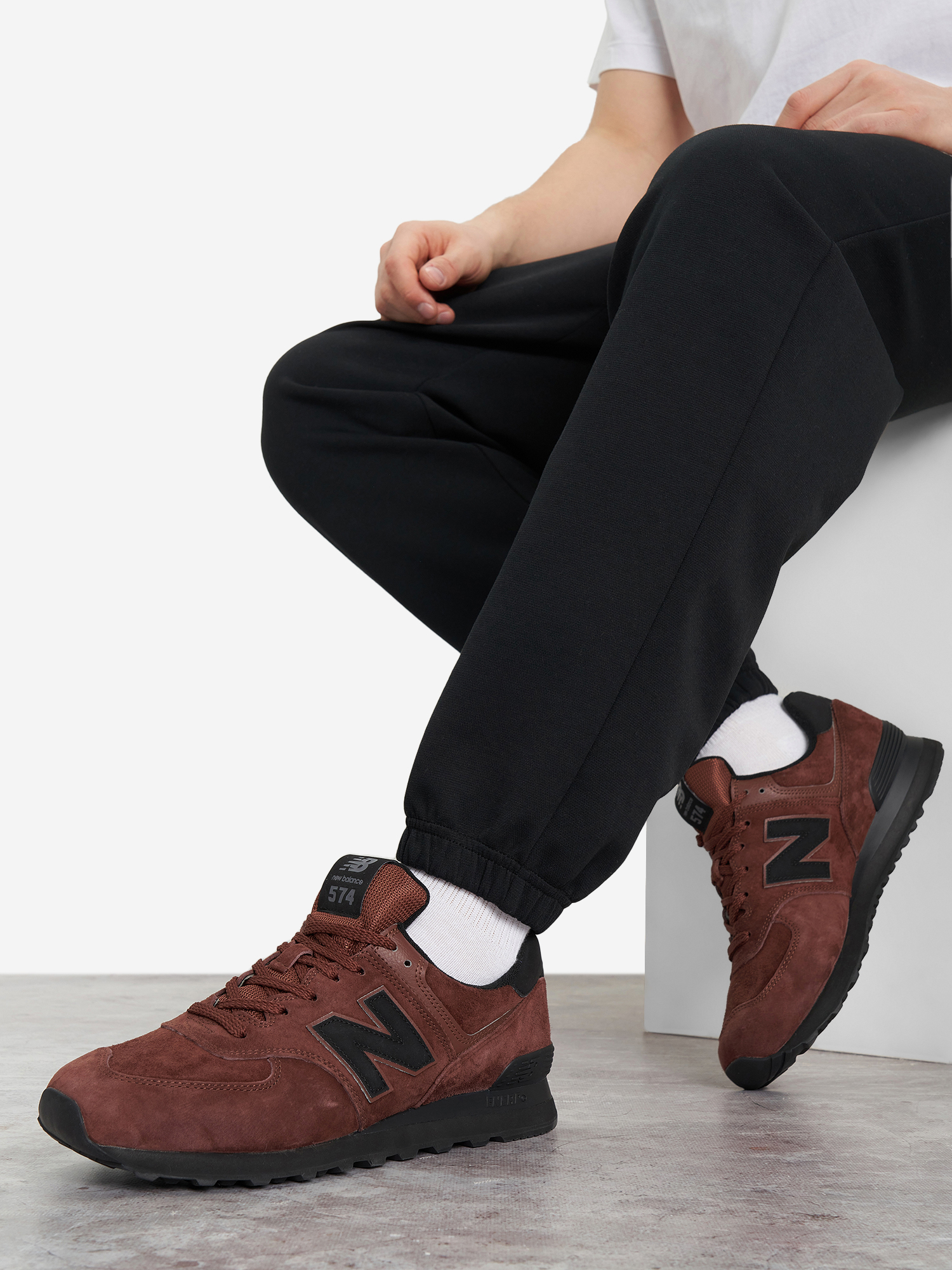 

Кроссовки мужские New Balance 574, Коричневый