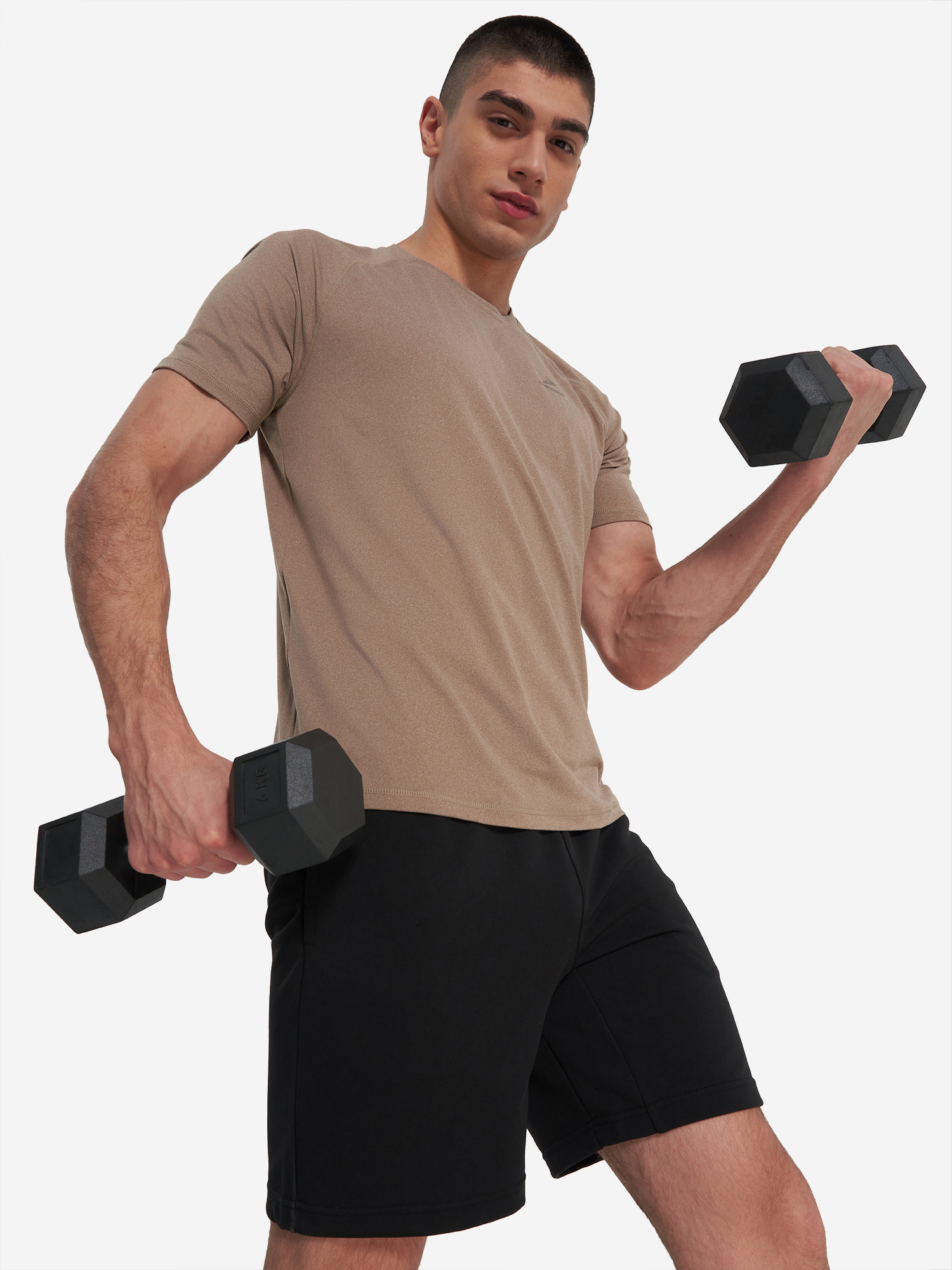 

Футболка мужская Demix, Бежевый