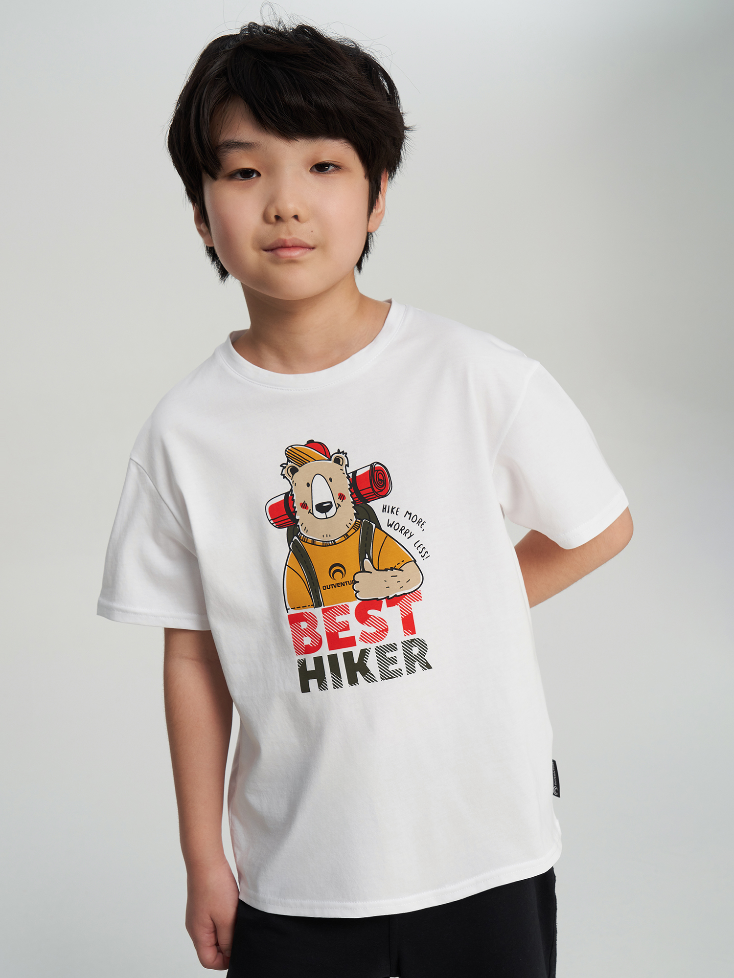 Изображение товара Футболка для мальчиков Outventure, Белый