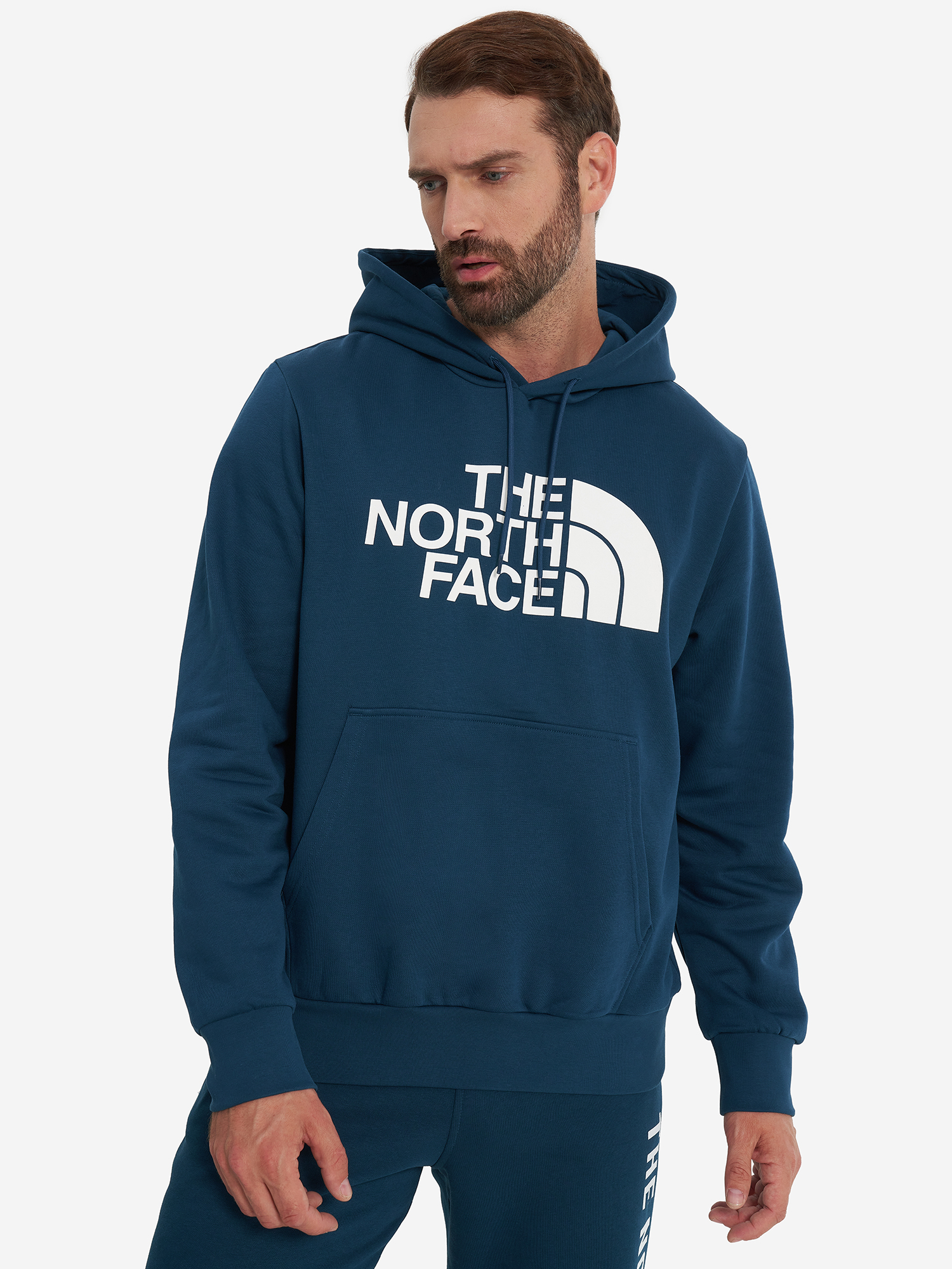 фото Худи мужское the north face easy, синий