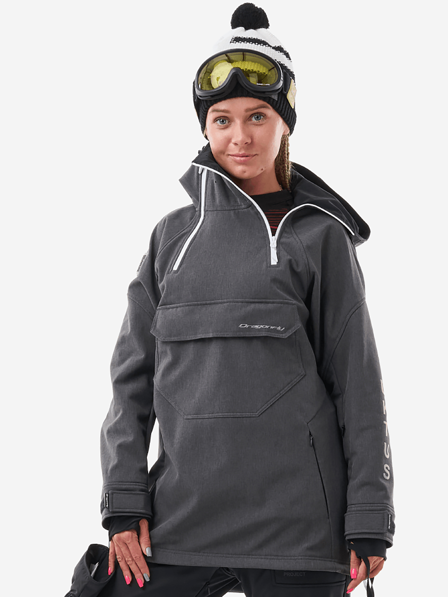 Изображение товара Женская сноубордическая куртка Dragonfly UKTUS софтшелл водоотталкивающая